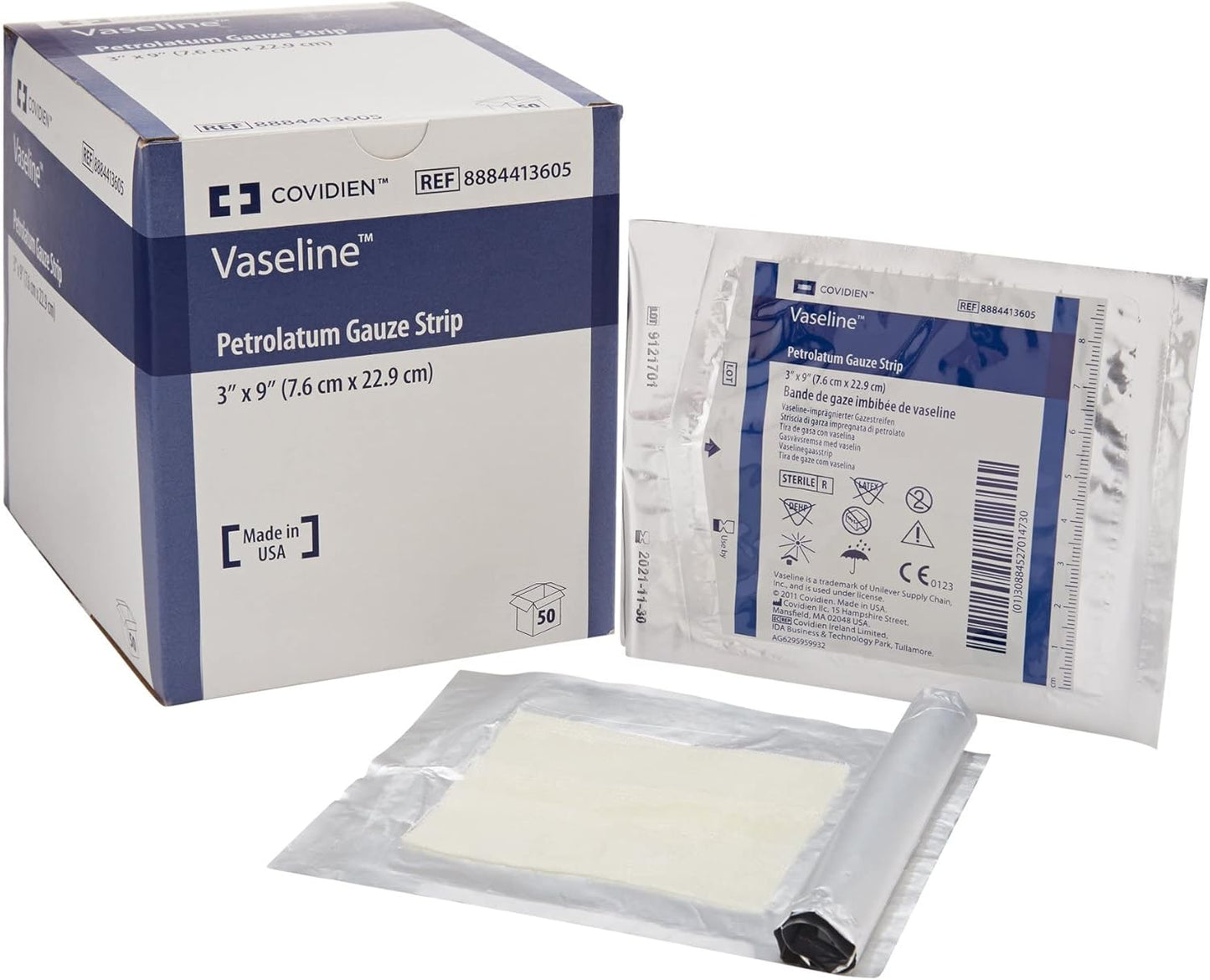 Vaseline Petrolatum Impregnated Dressing for Wound Care