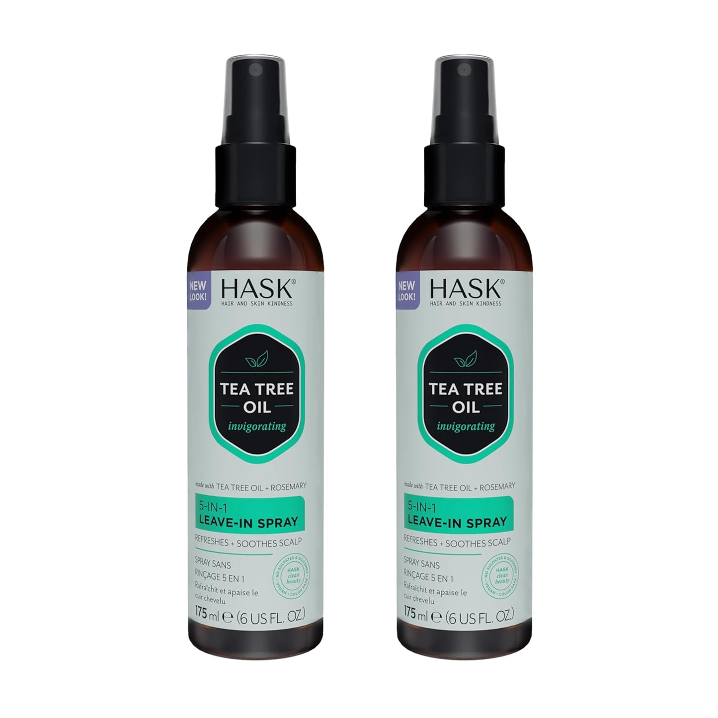 HASK TEA TREE Leave-In Conditioner Set