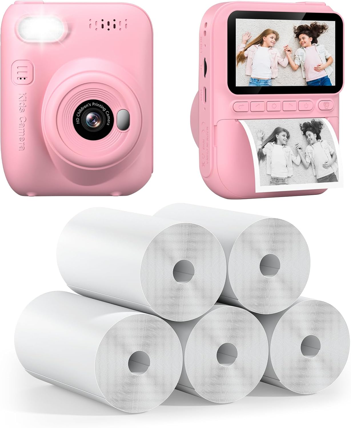 Instant Print Kids Camera Bundle - Creative Fun for Ages 3-12 by Gofunly