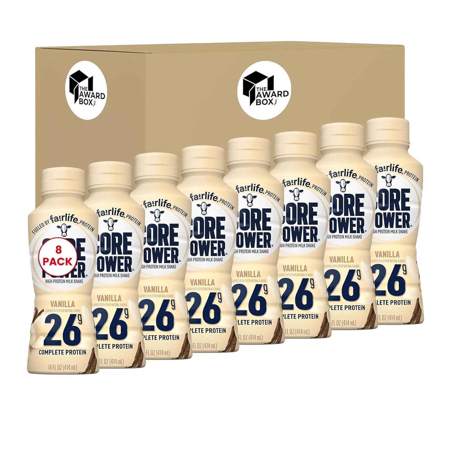 Power Up with Core Vanilla Protein Shake!