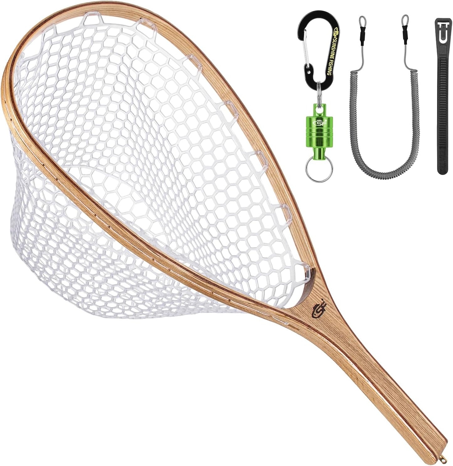 SF Soft Rubber Mesh Trout Net - Catch & Release with Ease