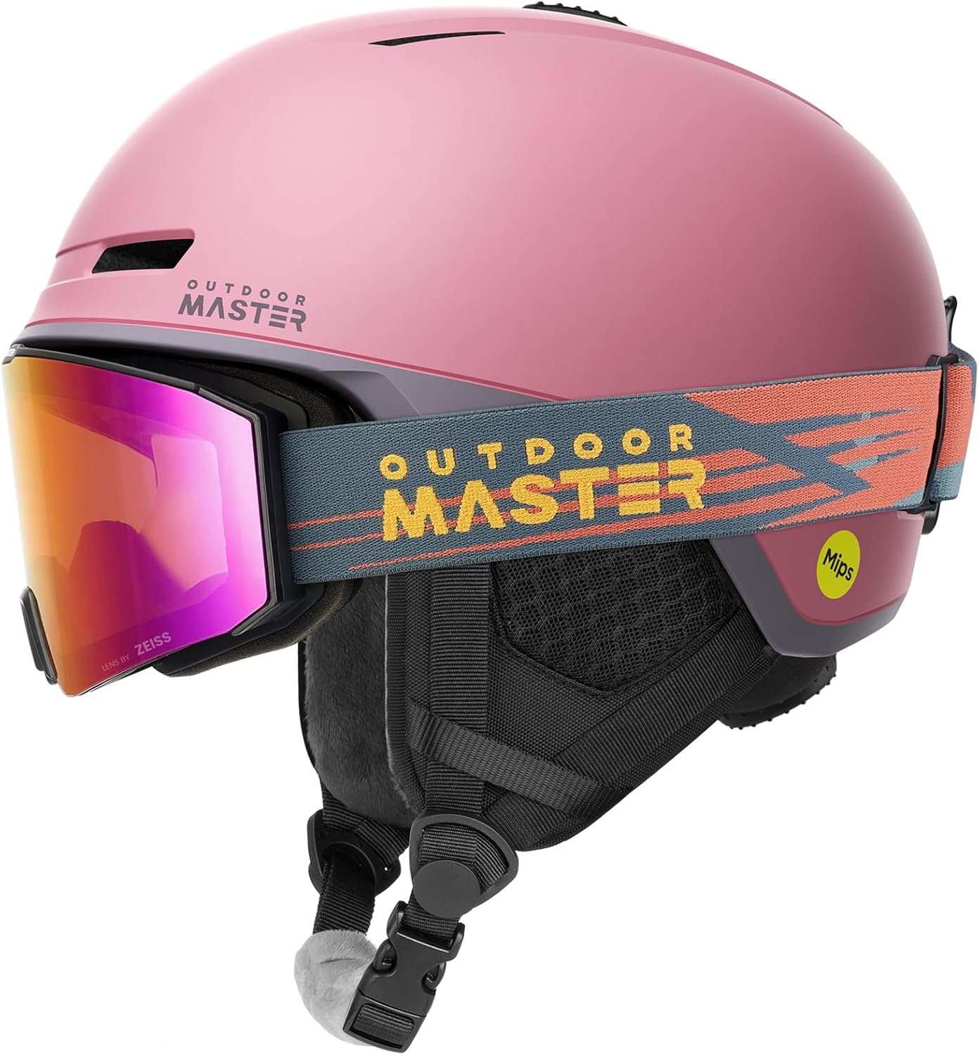 OutdoorMaster MIPS Ski Helmet Set with ZEISS Lens