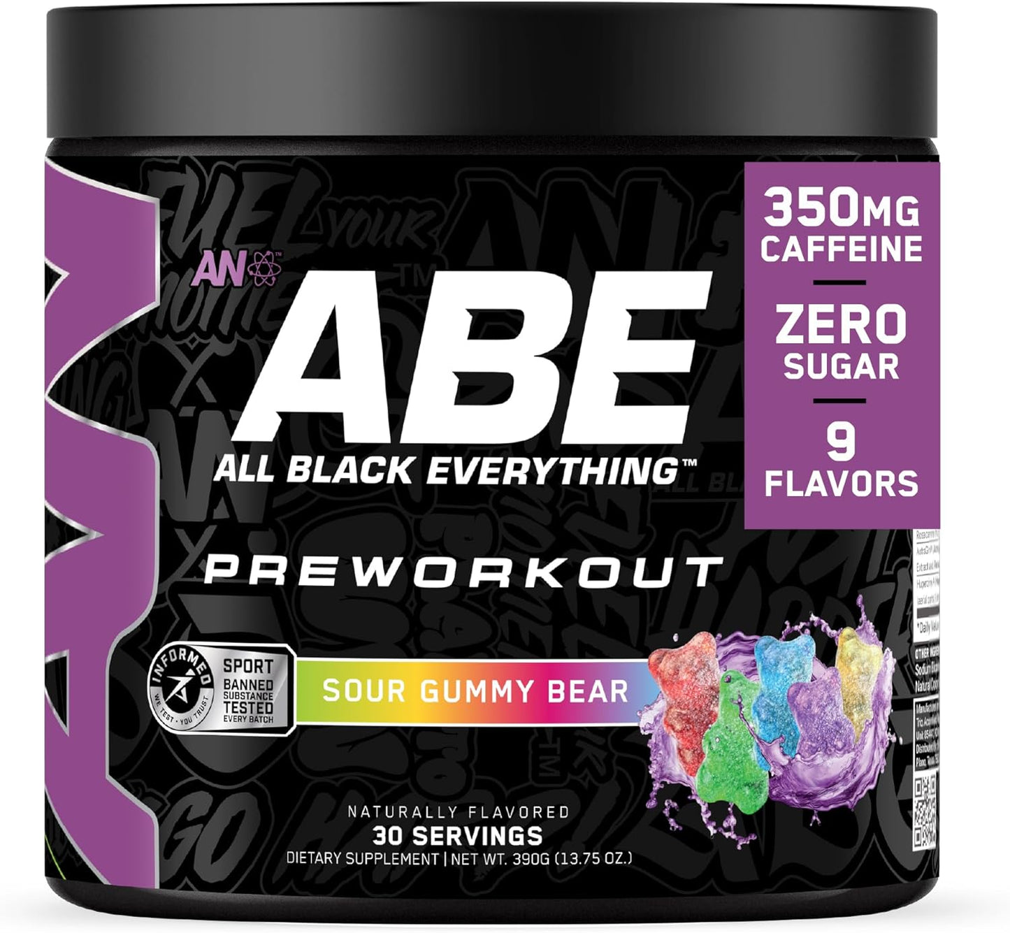 All Black Everything Pre Workout Powder for Peak Performance