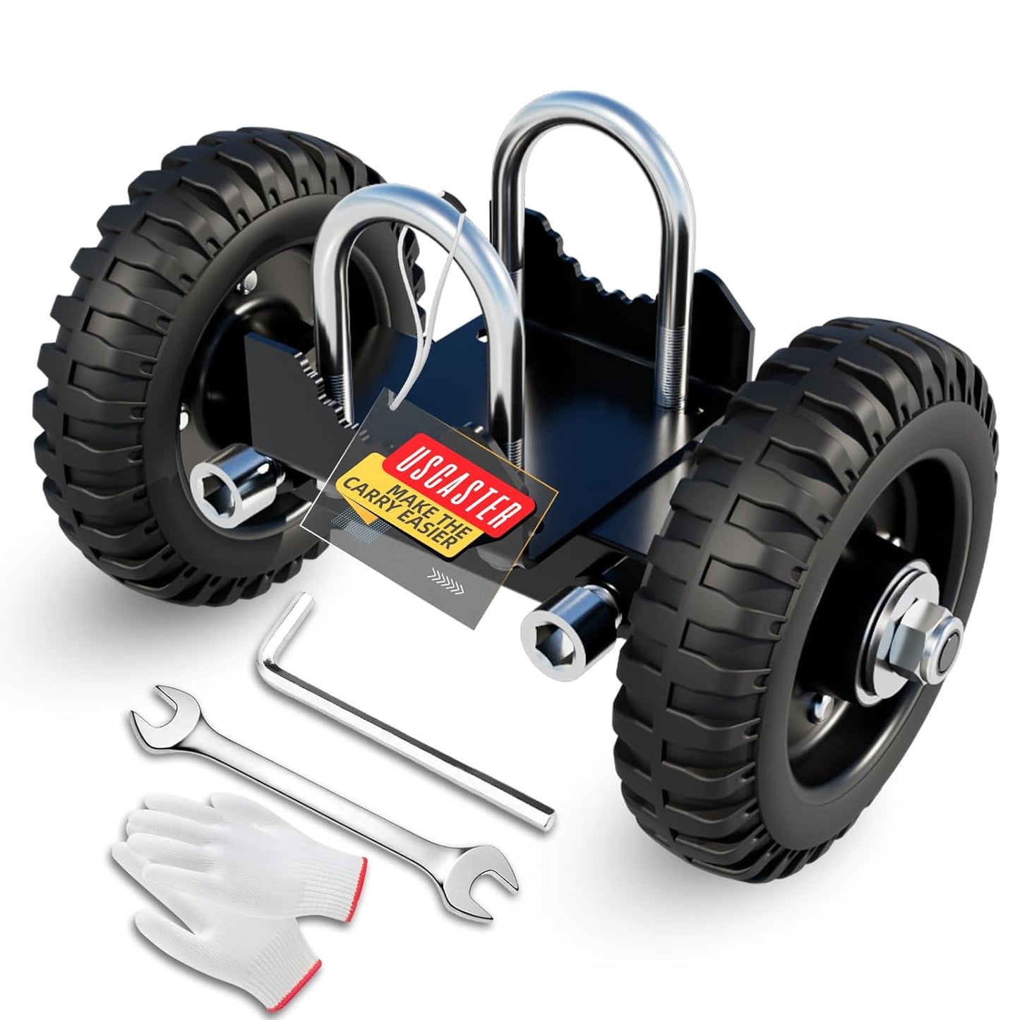 Rolling Gate 6inch Rubber Wheel Carrier for Driveway Gates