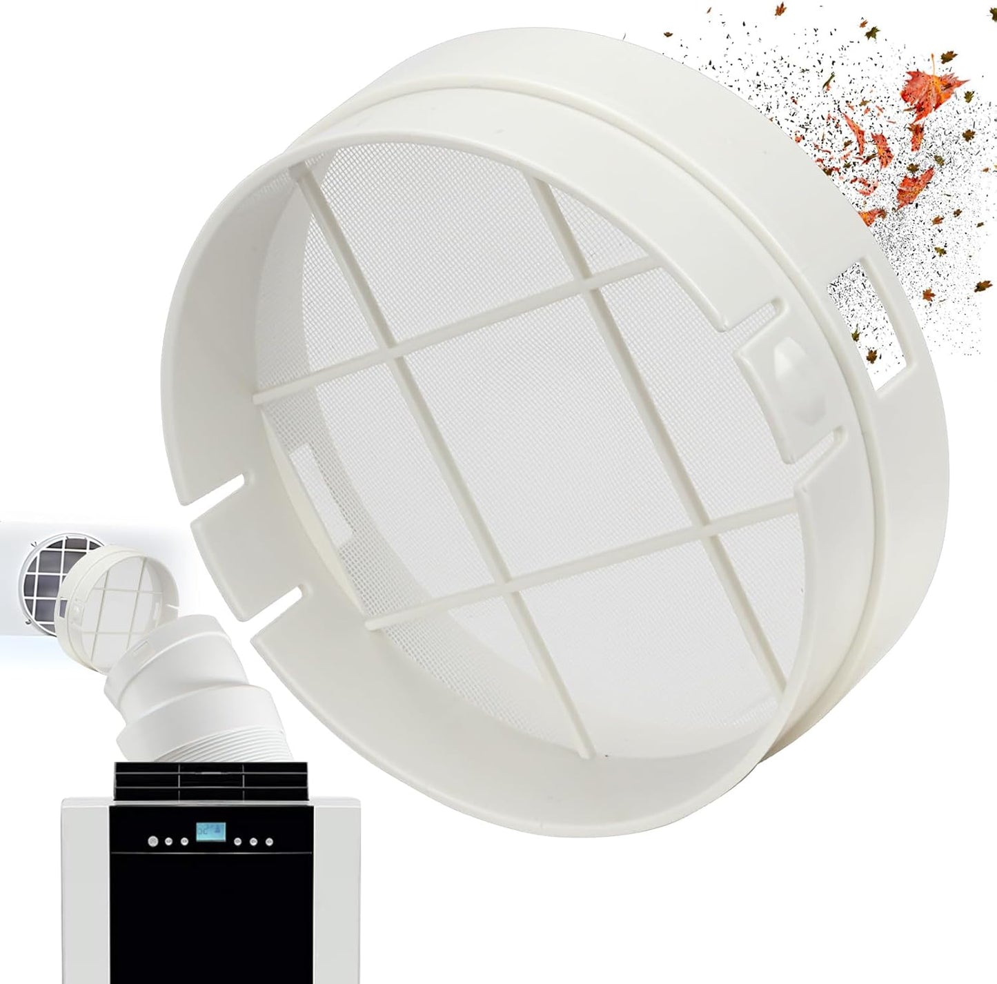 EROFOMOS Washable Pre-filter for Portable AC, Perfect Fit, White