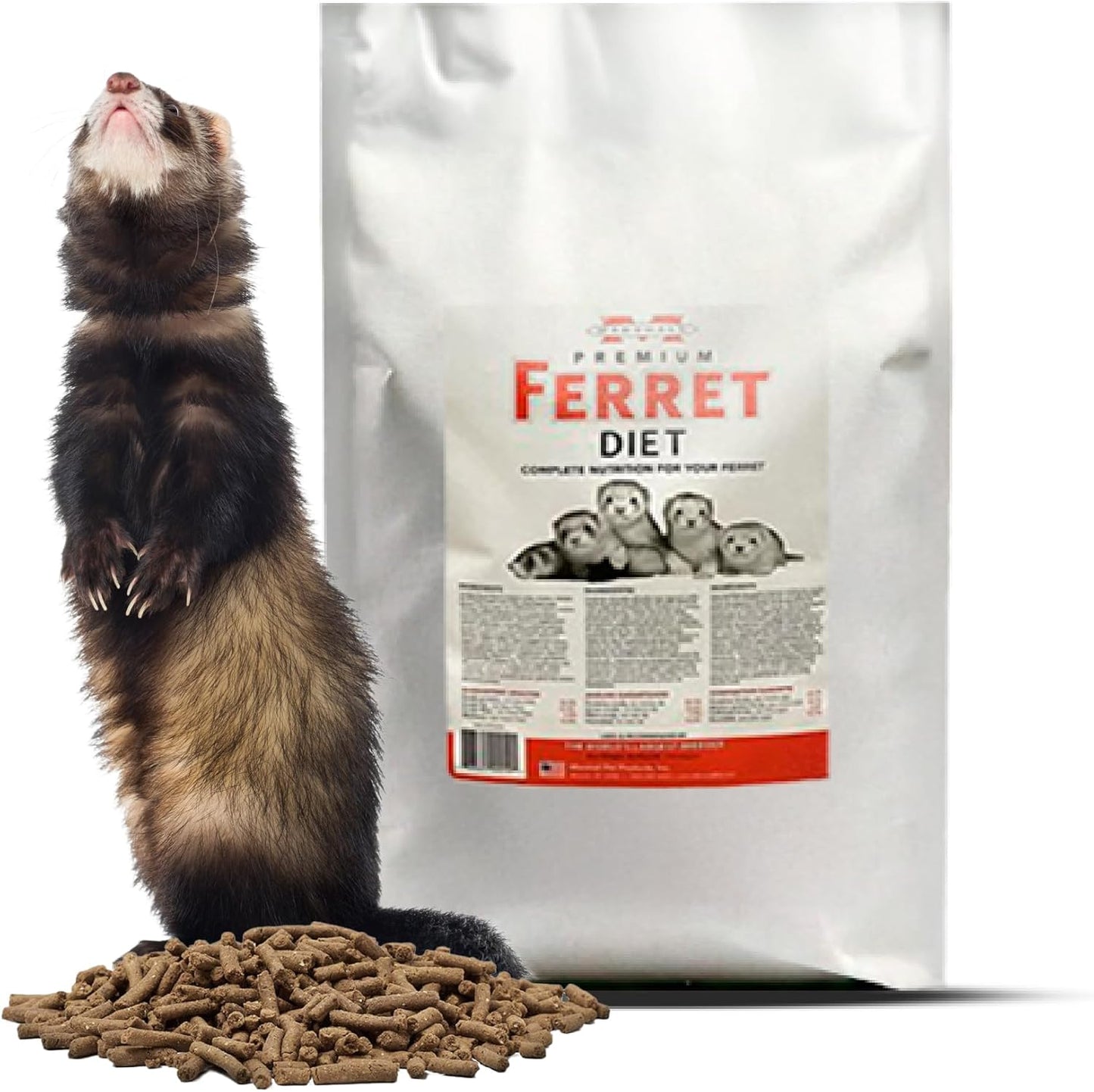 Marshall Premium Ferret Diet - Complete Nutrition for Ferrets