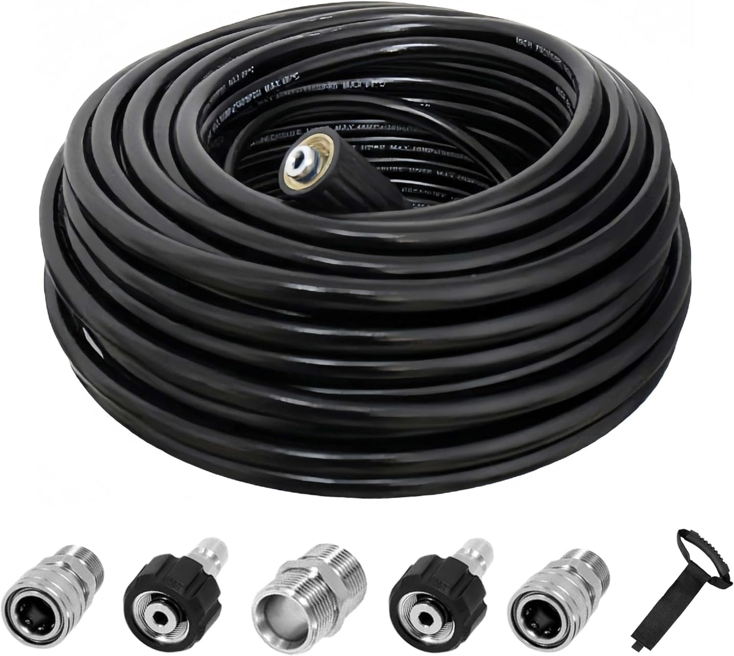 Pressure Washer Hose 50FT for Power Washer, 5800 PSI Kink Resistant