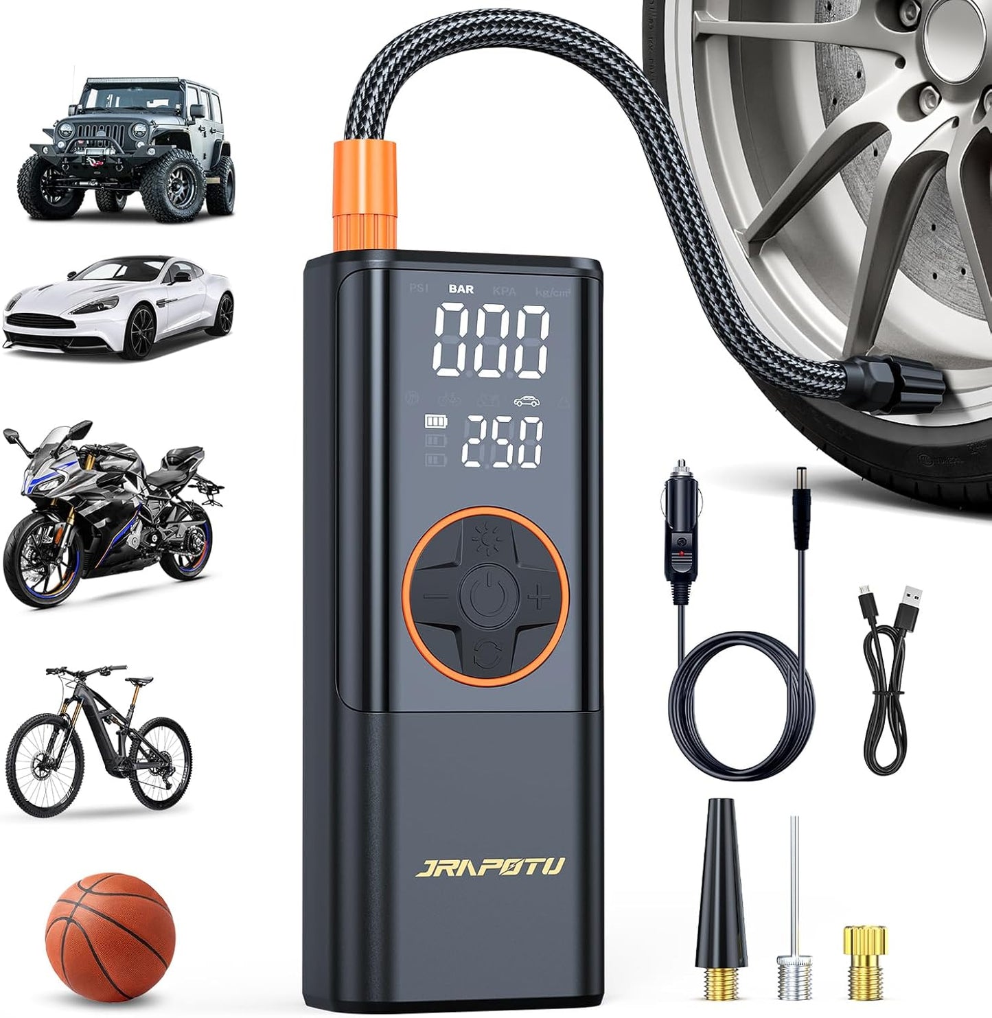 Portable Smart Air Pump - 1min Fast Inflation