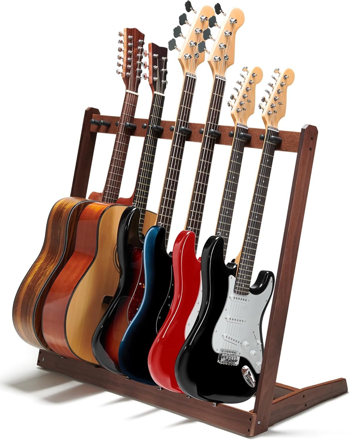 Multiple Guitar Stand for Acoustic and Electric Guitars Display