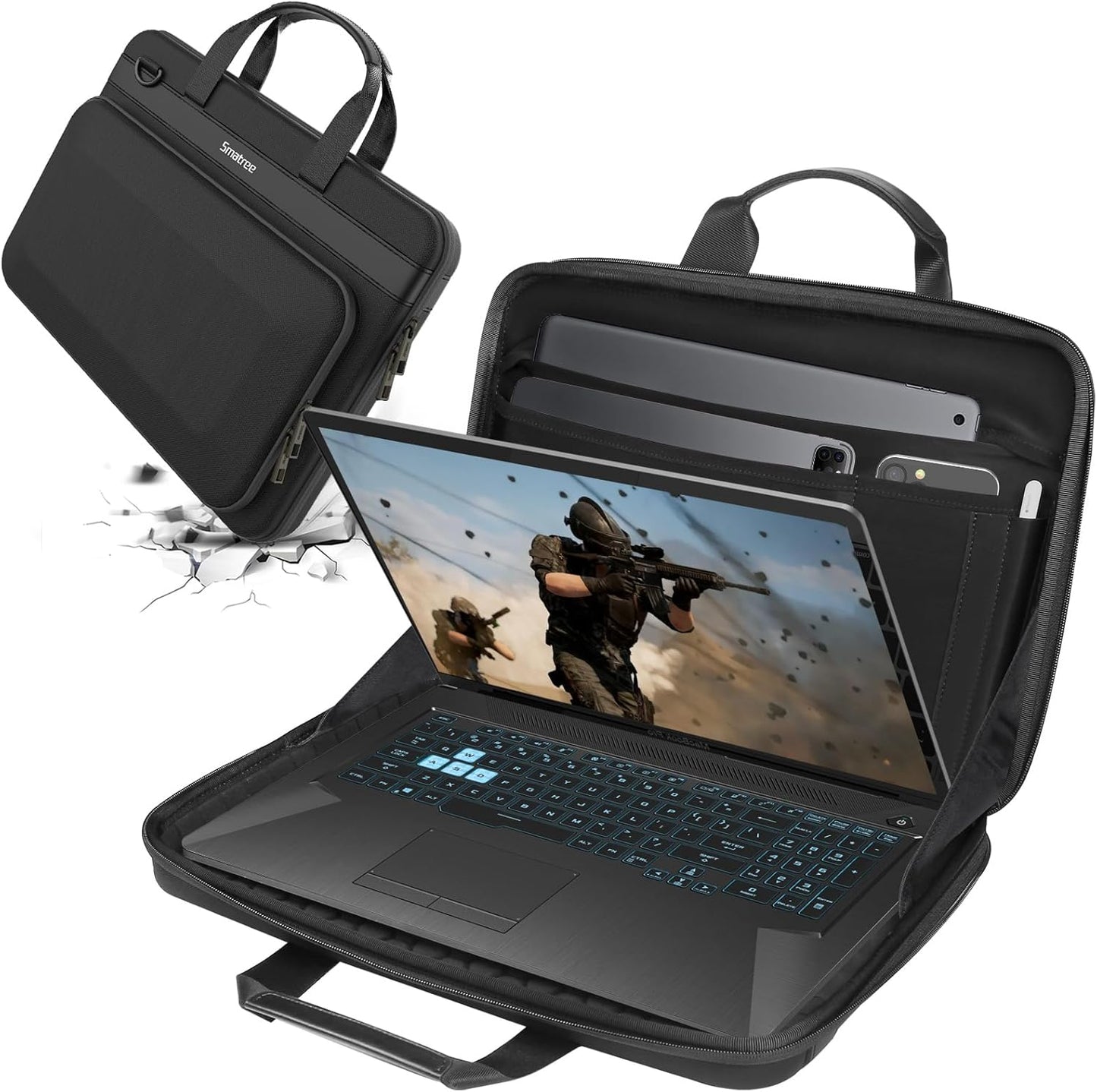 Smatree Heavy Duty Hard Case for 16.1 inch HP OMEN Gaming Laptop