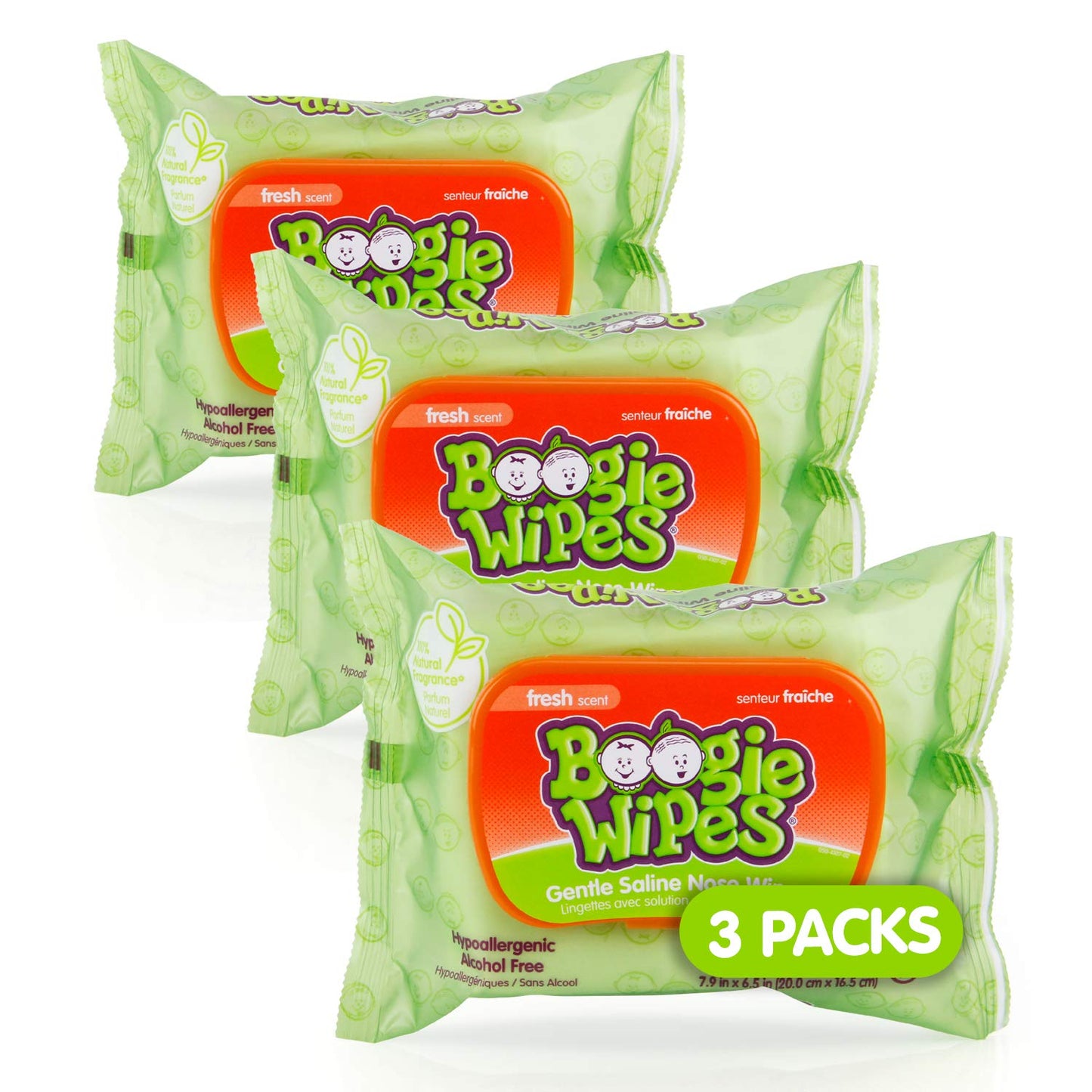 Boogie Saline Nose Wipes: Soothing Care for Babies & Kids