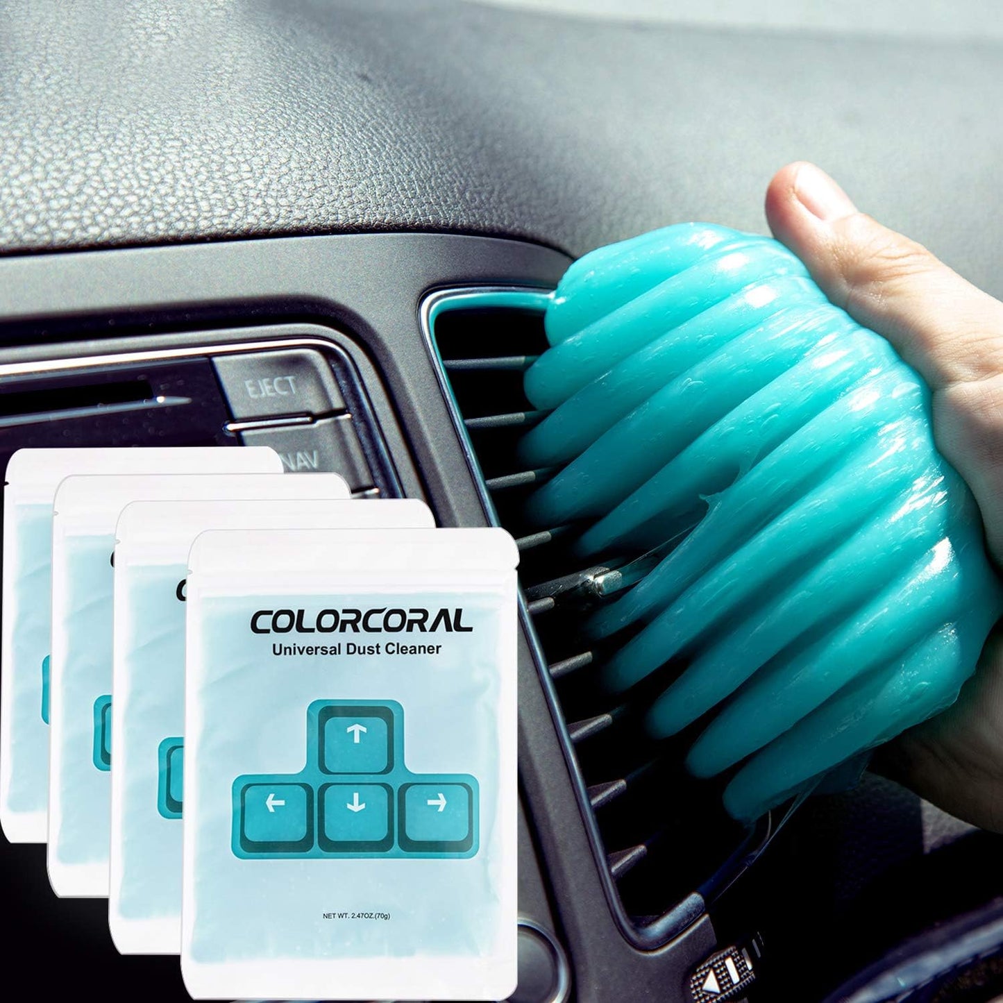 Universal Dust Cleaner Gel - Car & Computer Cleaning Slime
