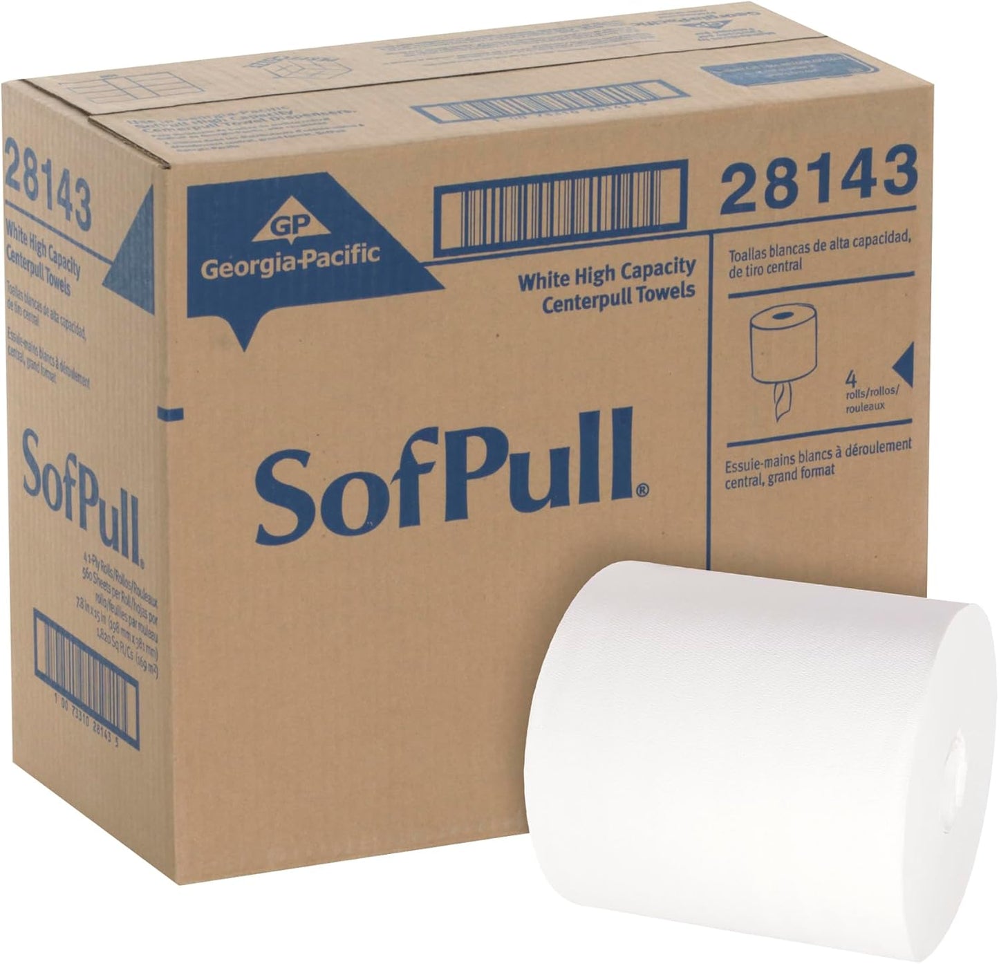 Georgia-Pacific SOFPULL Centerpull High-Capacity Paper Towels
