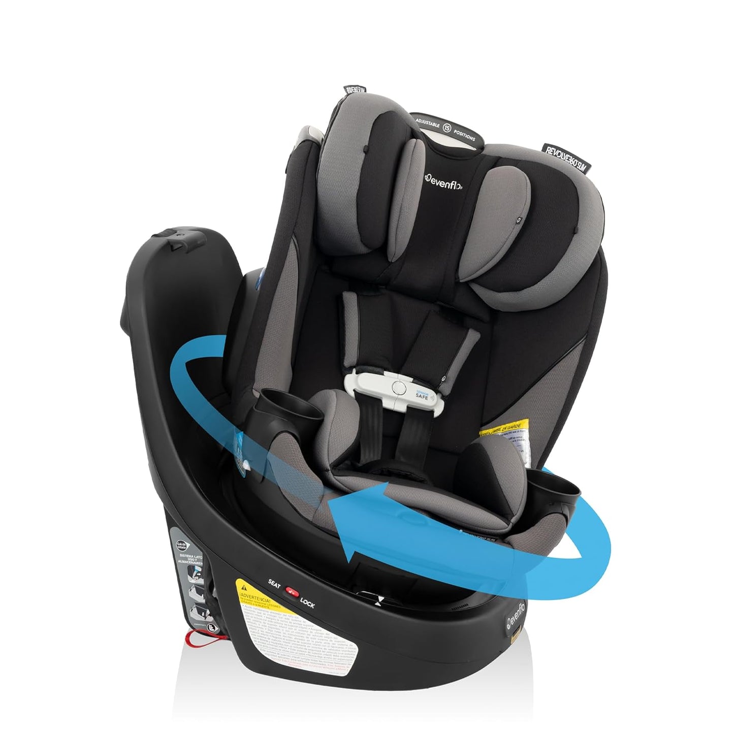 Evenflo Gold Revolve360 Slim 2-in-1 Car Seat: Safety & Comfort