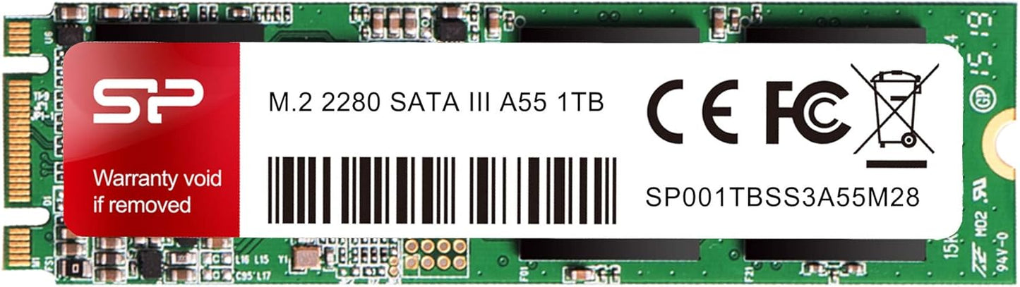 Silicon Power 1TB A55 M.2 SATA SSD for Fast Storage Solutions