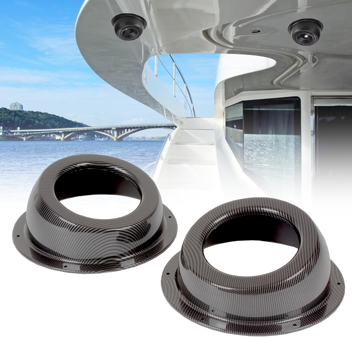 6.5 Inch Speaker Pods for UTV, RV, Boat, and Car Audio