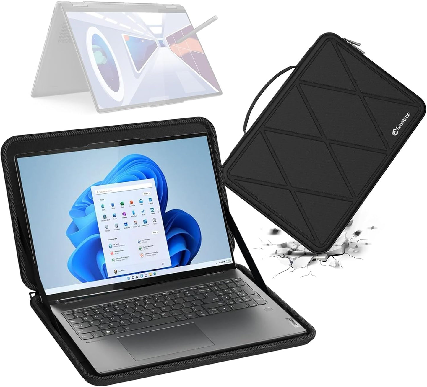 Smatree Hard EVA Protective Sleeve Case for 16 inch Laptops
