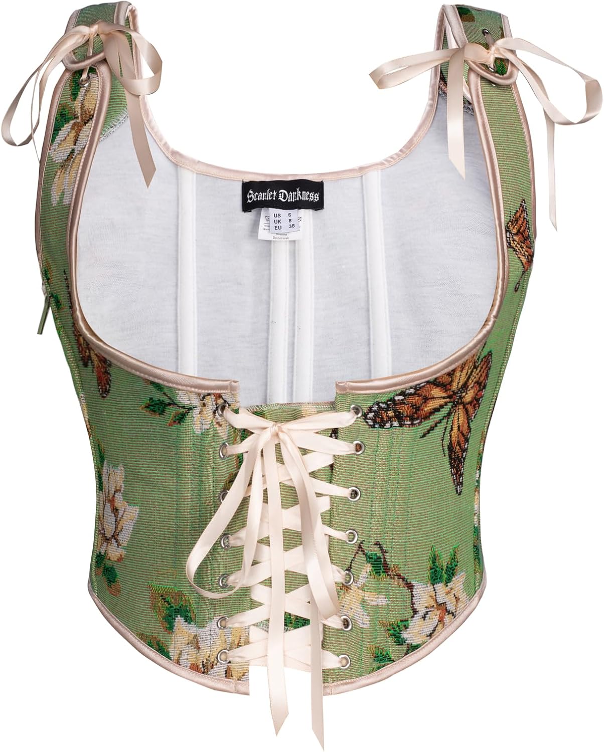 Scarlet Darkness Women's Renaissance Corset for Vintage Style