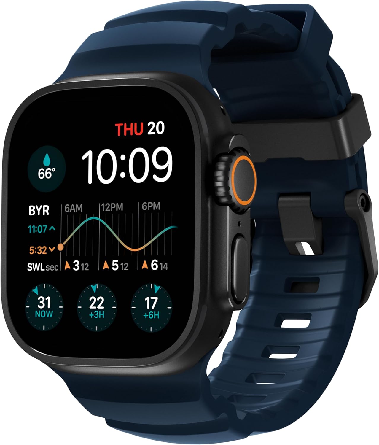 NOMAD Adventure Band: Titanium Hardware, Rugged Style - Apple Watch Ultra