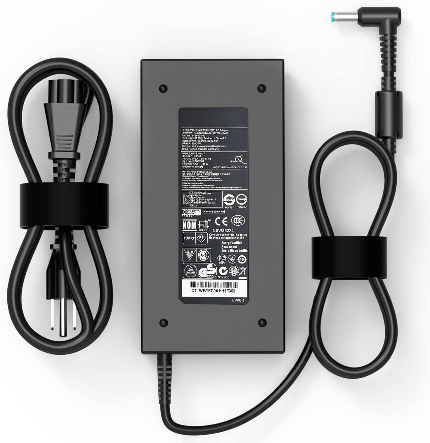 150W AC Charger for HP ZBook and OMEN Laptops - Reliable Power