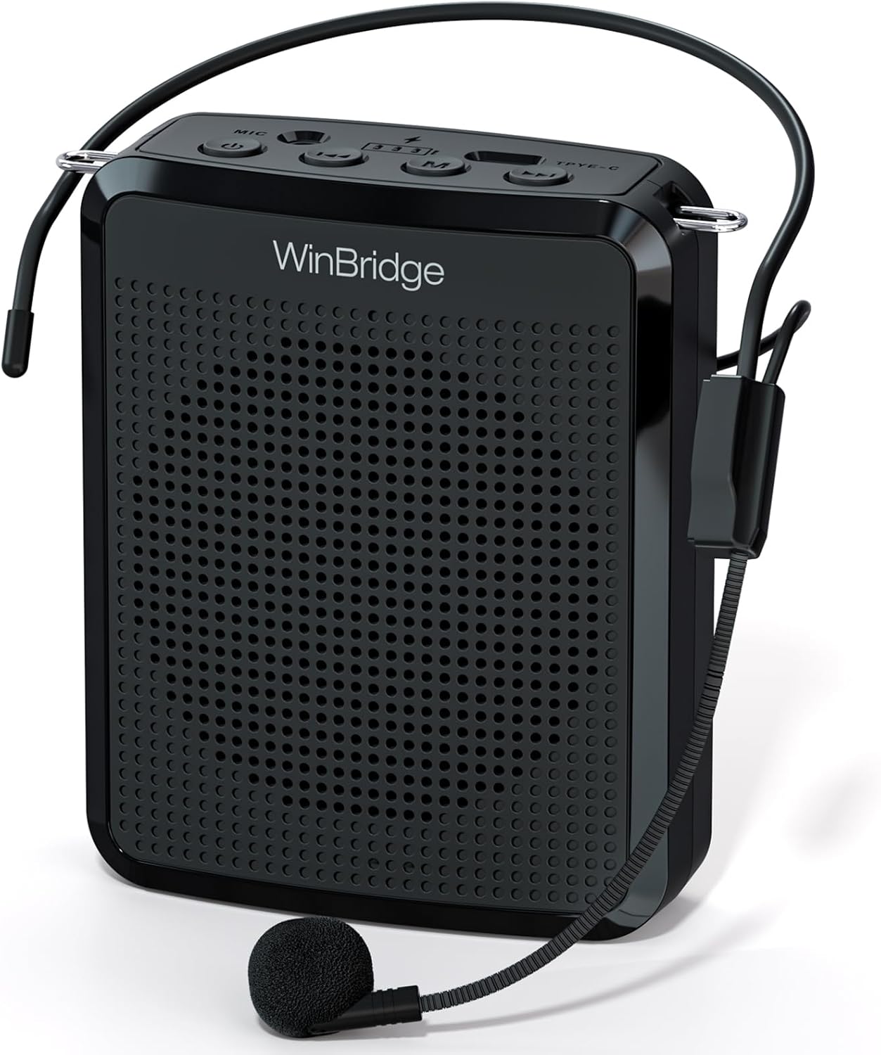 WinBridge Voice Amplifier with Portable Microphone for Teachers