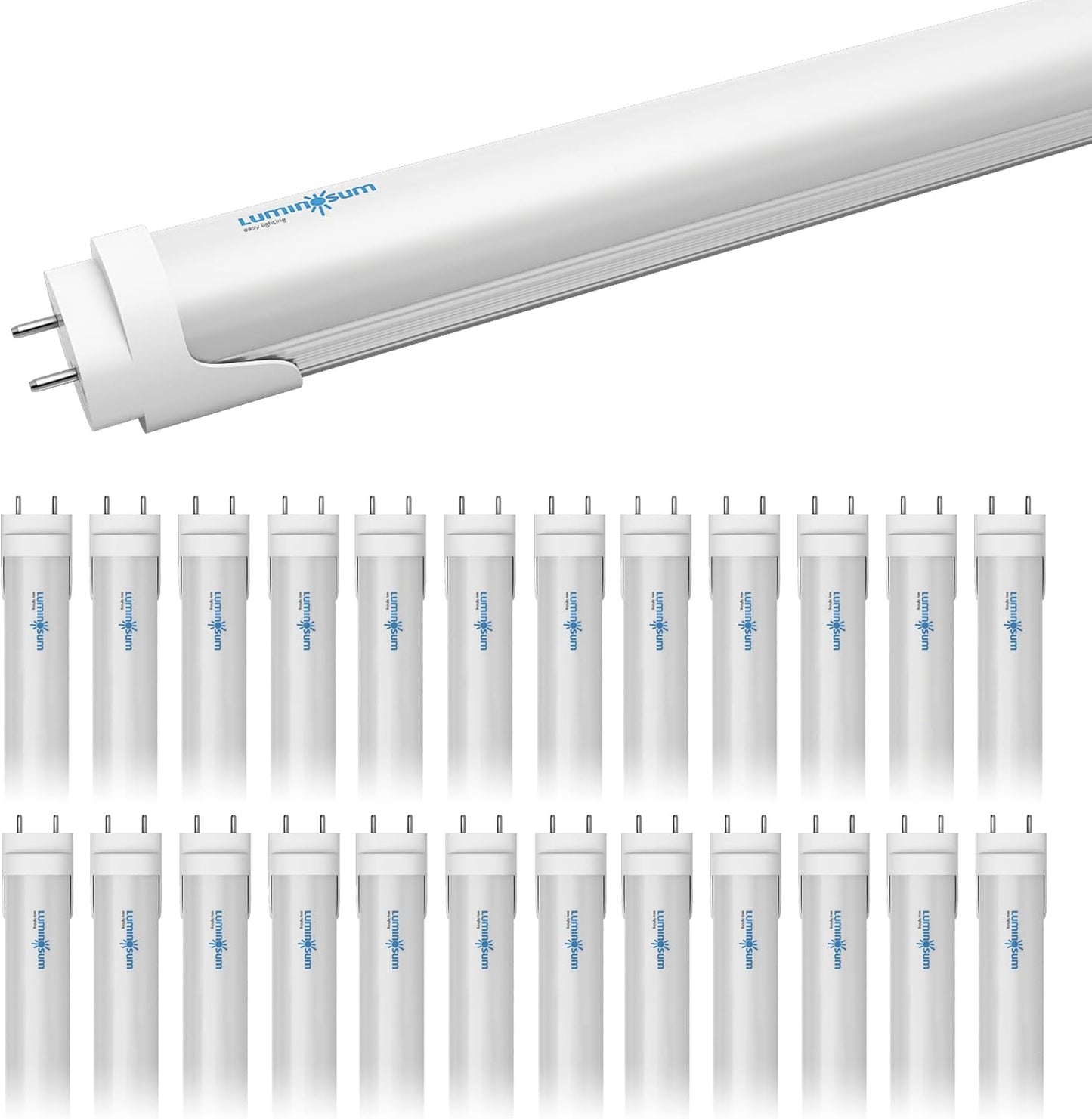 T8 LED Tube Light Bulbs 4 Foot 20W 40W Equivalent 4000K