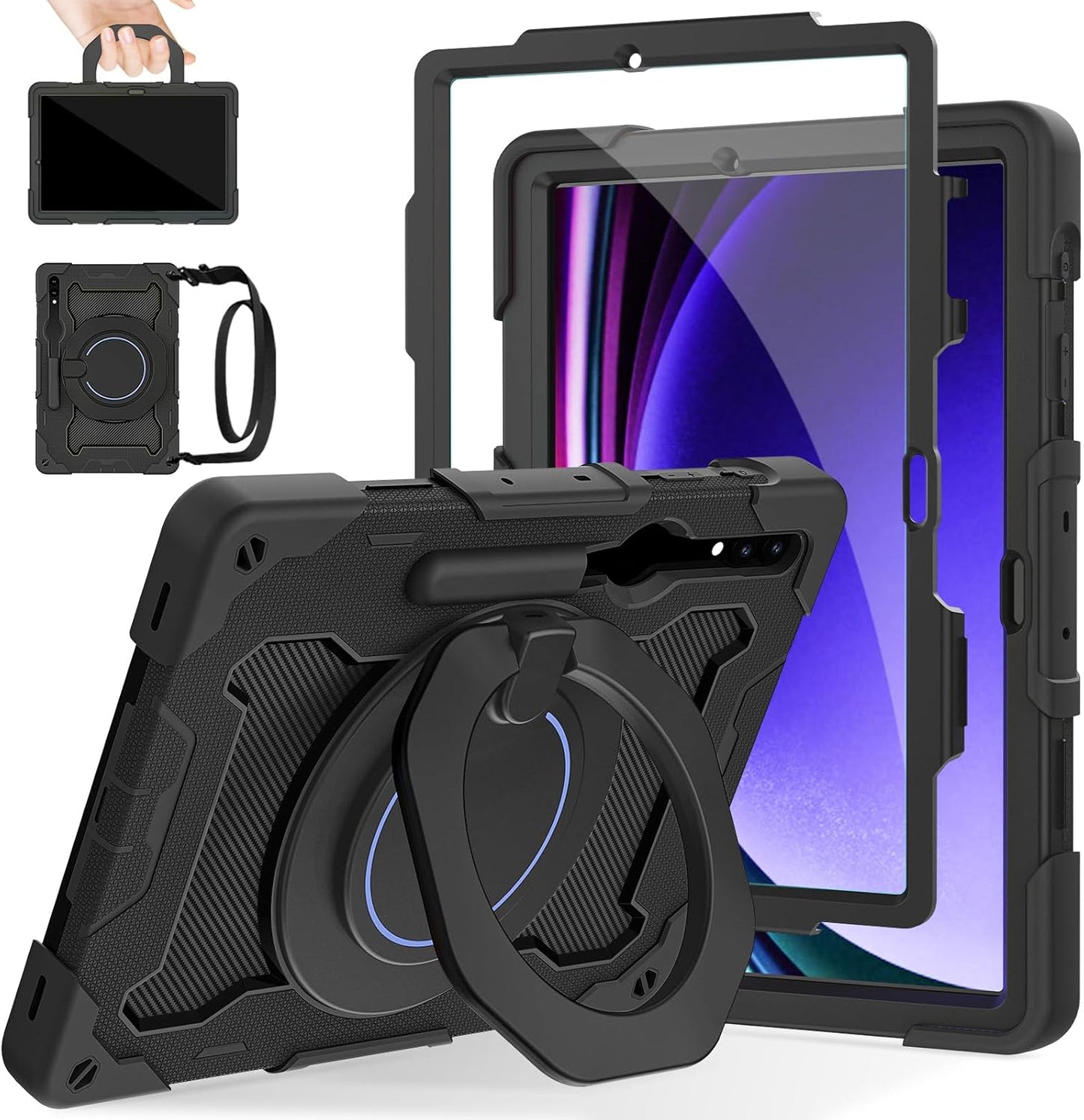 Shockproof Protective Case for Samsung Galaxy Tab S10 Plus 12.4ft