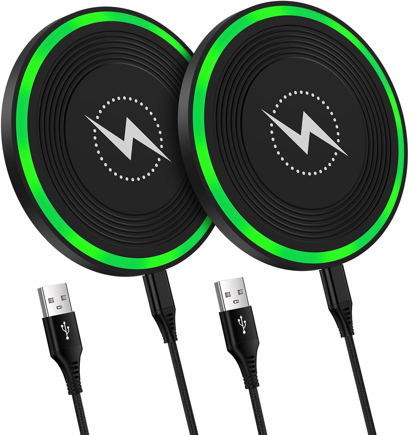 High-Speed 15W Wireless Charger for Samsung & iPhone