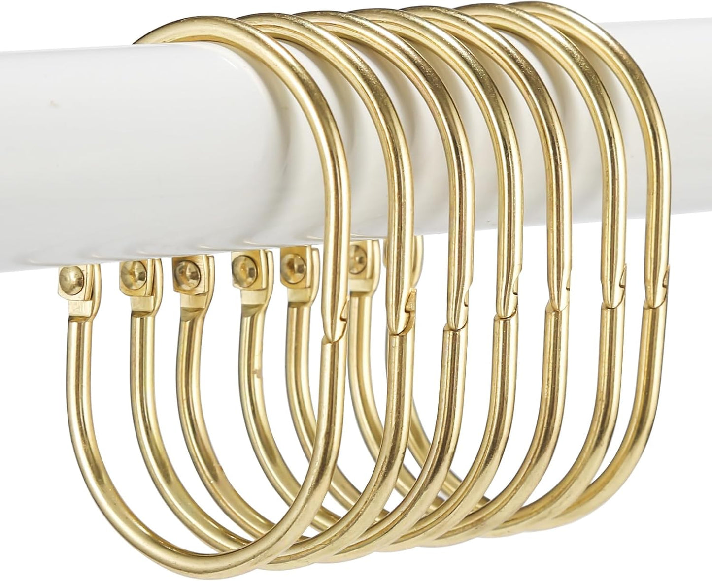 Rust-Proof Gold Snap Rings for Smooth Gliding