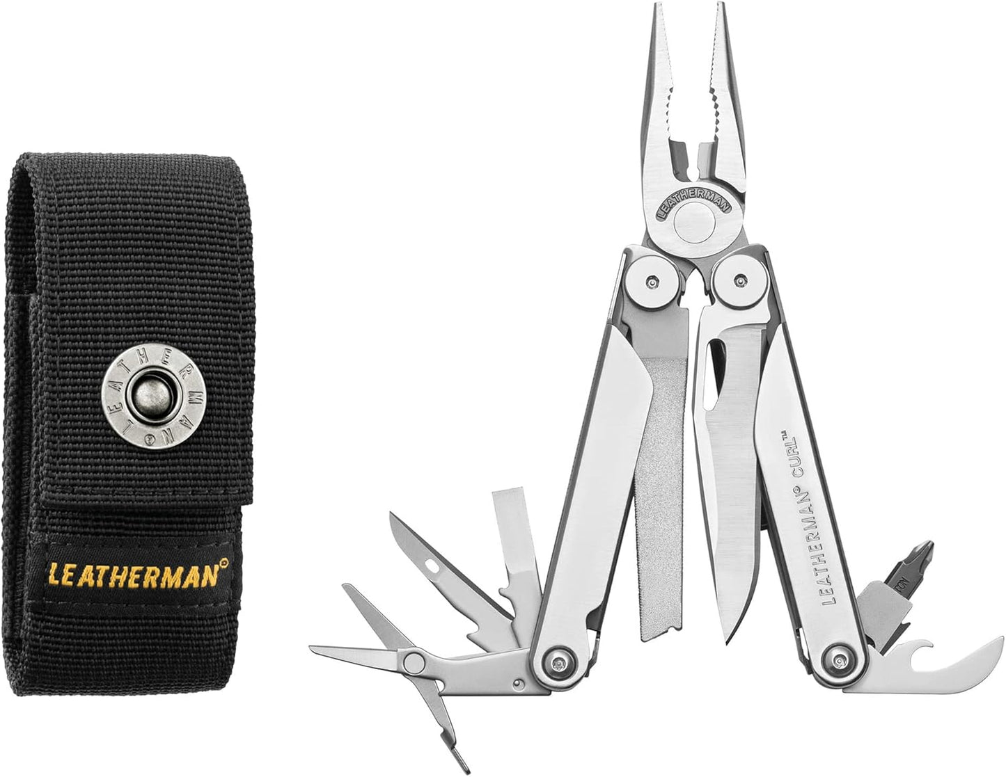 LEATHERMAN Curl Multitool: Ultimate Stainless Steel Solution