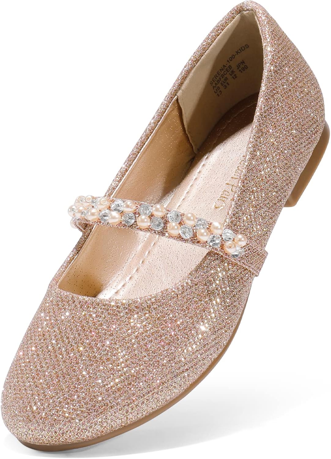 DREAM PAIRS Girls Mary Jane Dress Shoes for Weddings and Parties