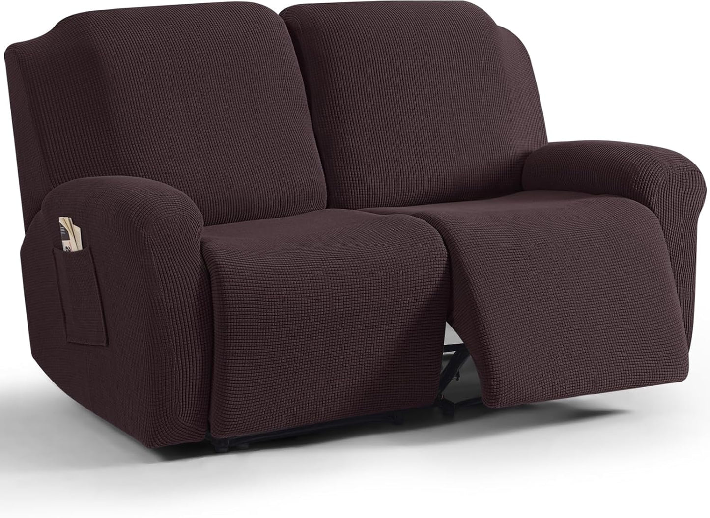 TAOCOCO Recliner Loveseat Slipcover for Dual Reclining Sofas