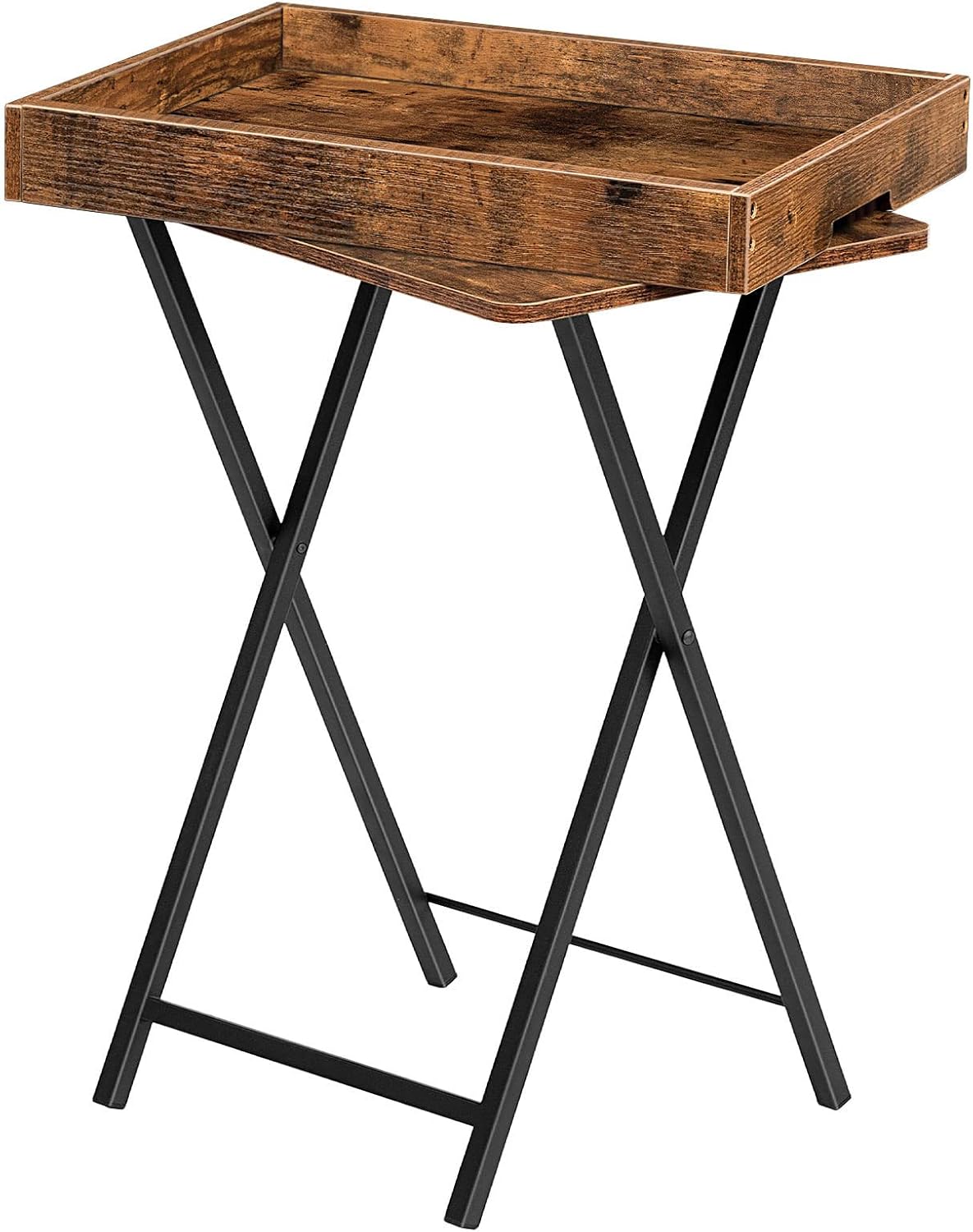 HOOBRO Folding TV Tray: Portable Snack Table