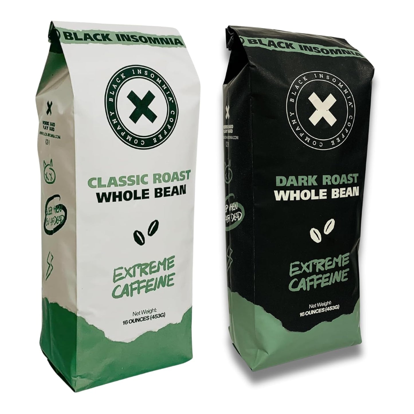 Extreme Caffeine Powerhouse - 1lb Variety Pack
