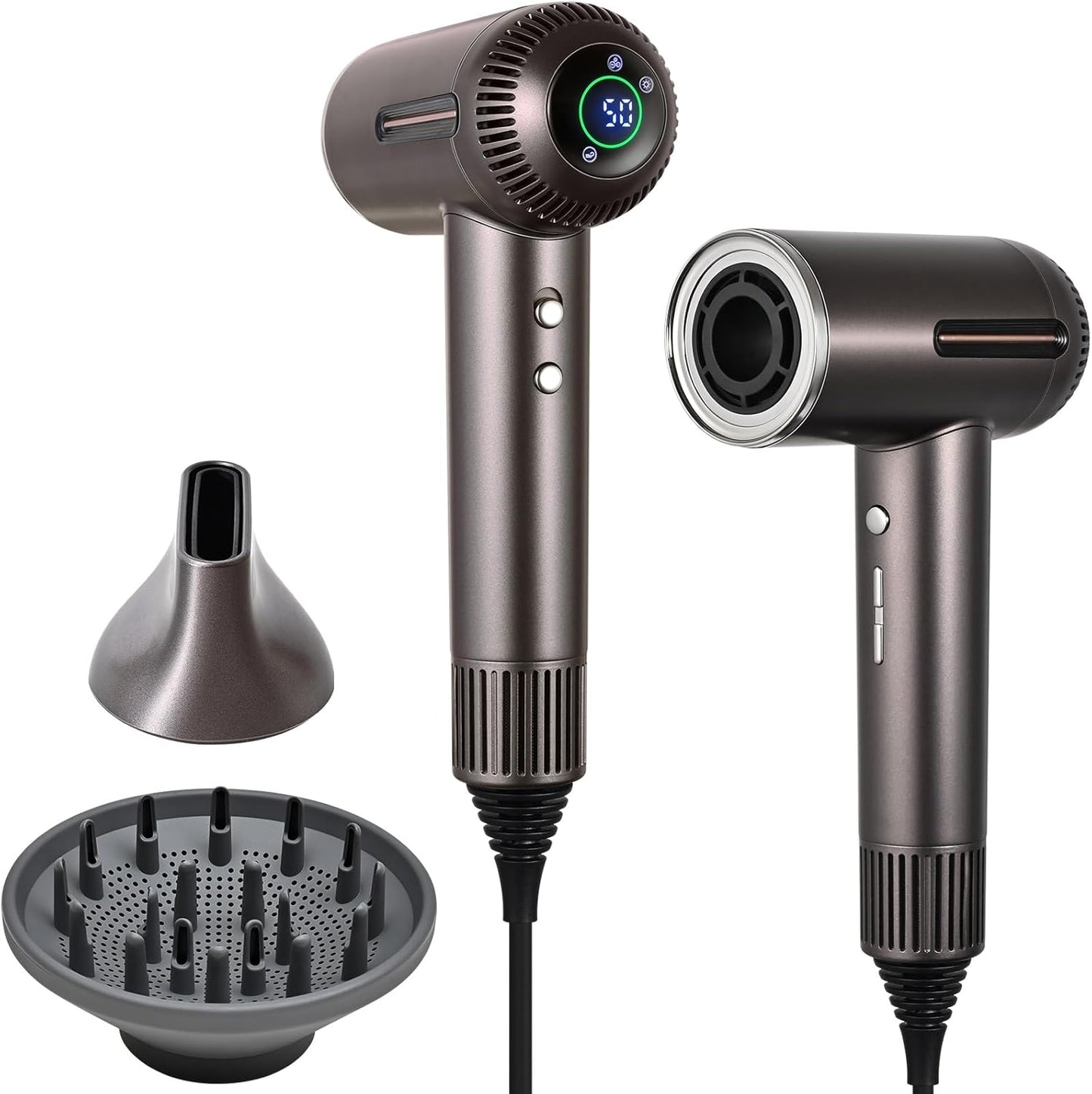 HERLLY 1600W Ionic Hair Dryer - Faster Drying!