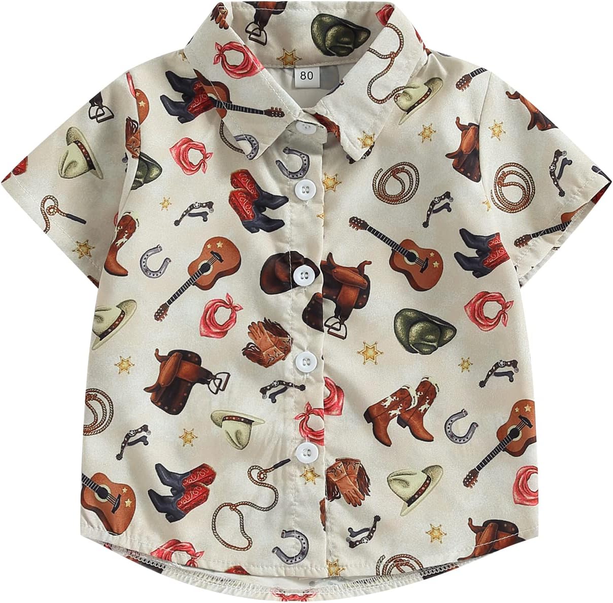 Western Cowboy Toddler Shirt for Stylish Summer Looks