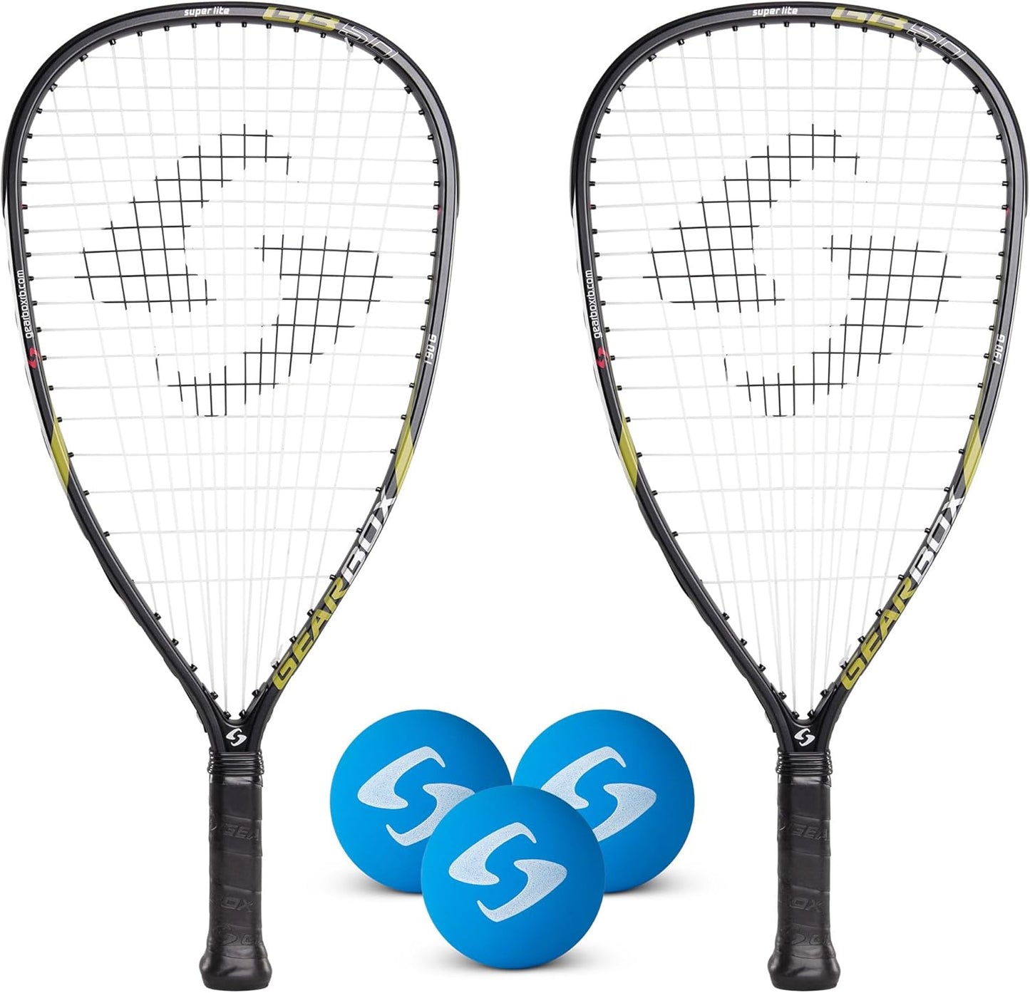 Gearbox GB50 Racquetball Racket Kit for Beginners and Pros