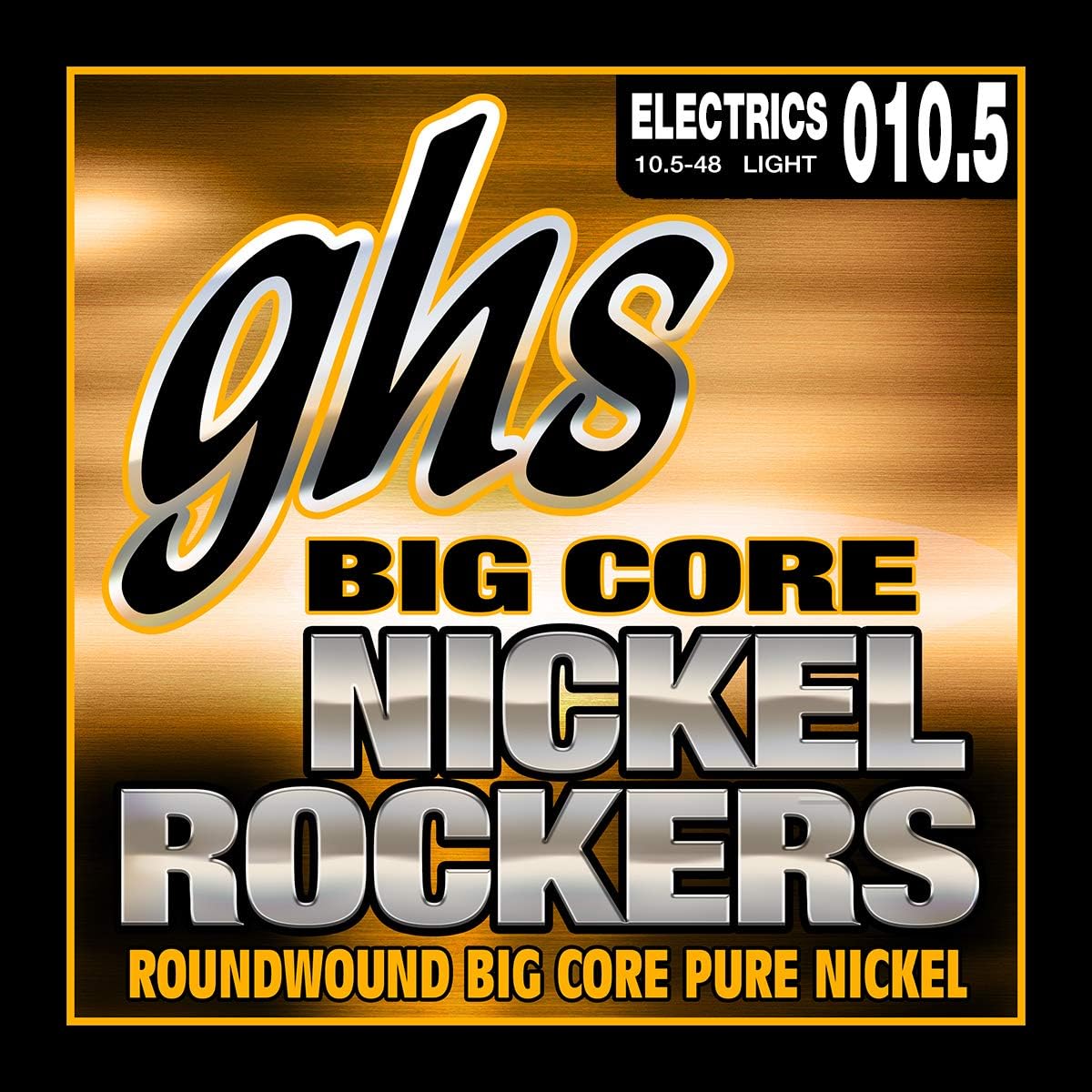 Pure Nickel Rockers Light Guitar Strings