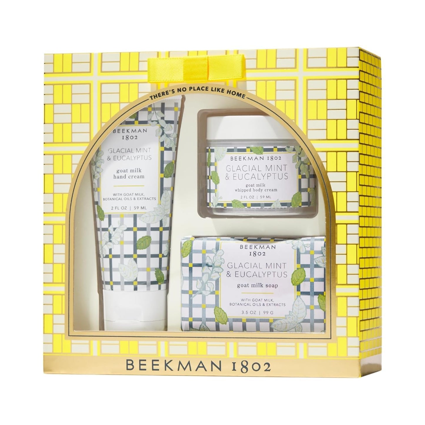 Beekman 1802 At Home Spa Day Glacial Mint Gift Set for Skin