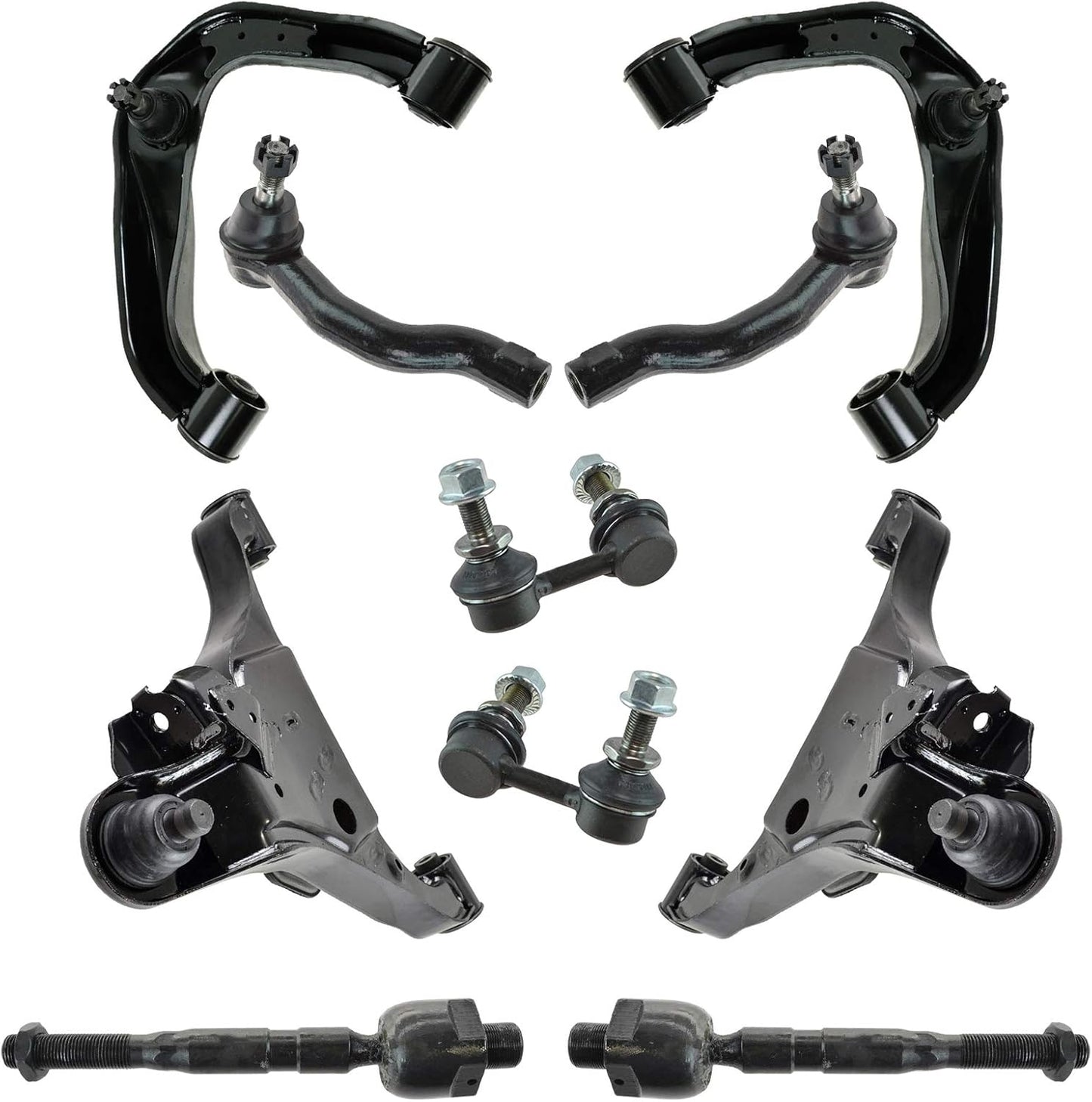 TRQ Front Steering & Suspension Kit for Nissan Suzuki Vehicles