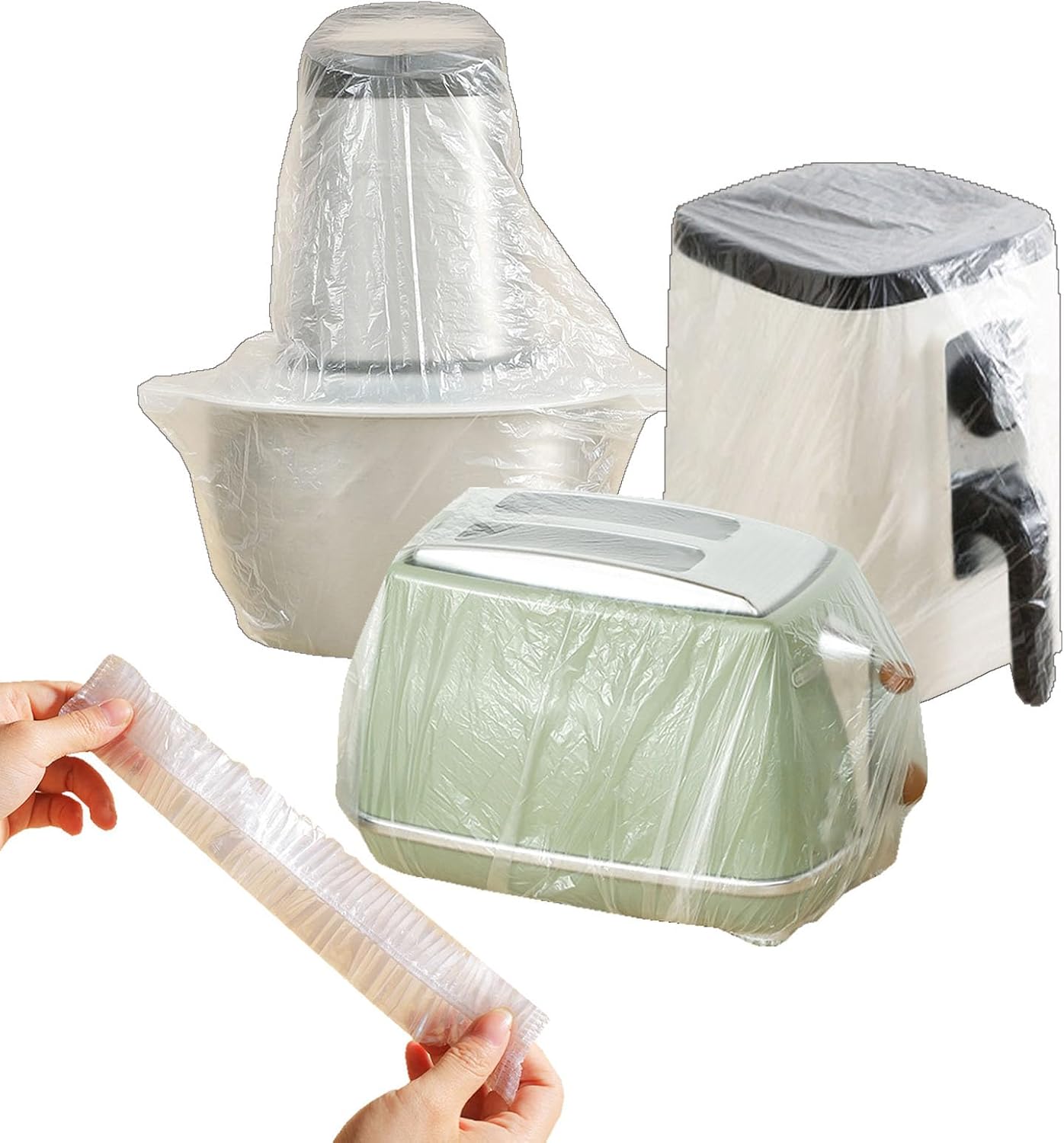 Stay Wild with 60 Clear Disposable Appliance Covers