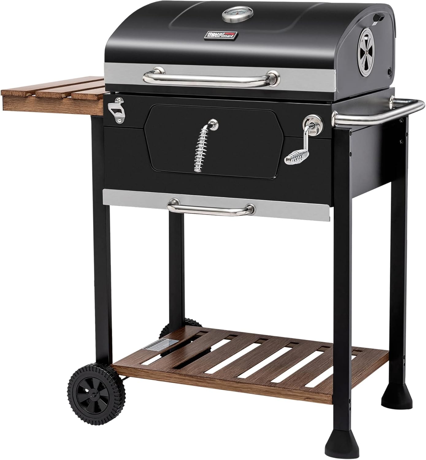 Royal Gourmet 24-Inch Charcoal Grill for Outdoor BBQ Fun
