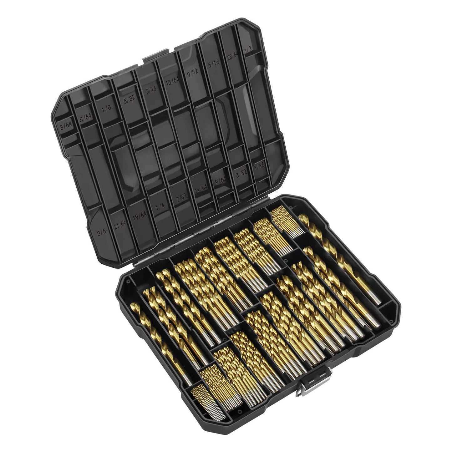 ENERTWIST Titanium Drill Bit Kit Set for Metal and Wood Use