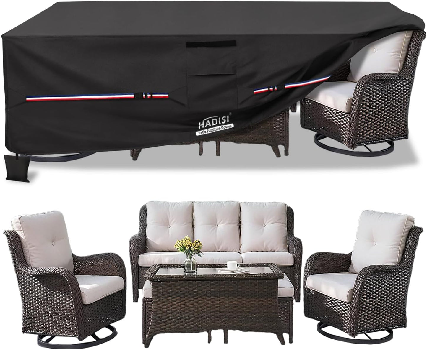 Durable Waterproof Patio Furniture Covers for Outdoor Use