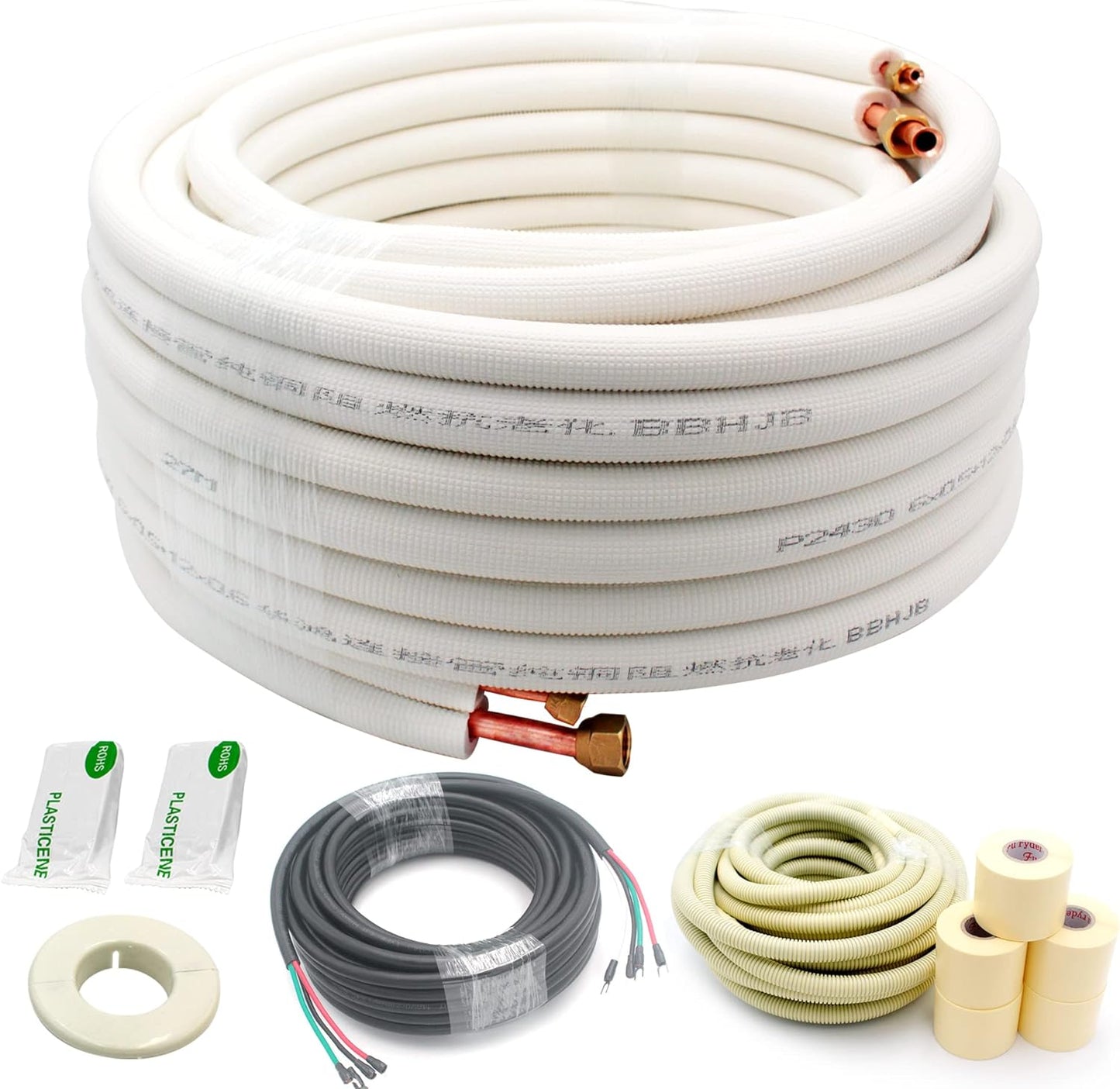 HVAC Mini Split Line Set for 9000BTU - Easy Installation