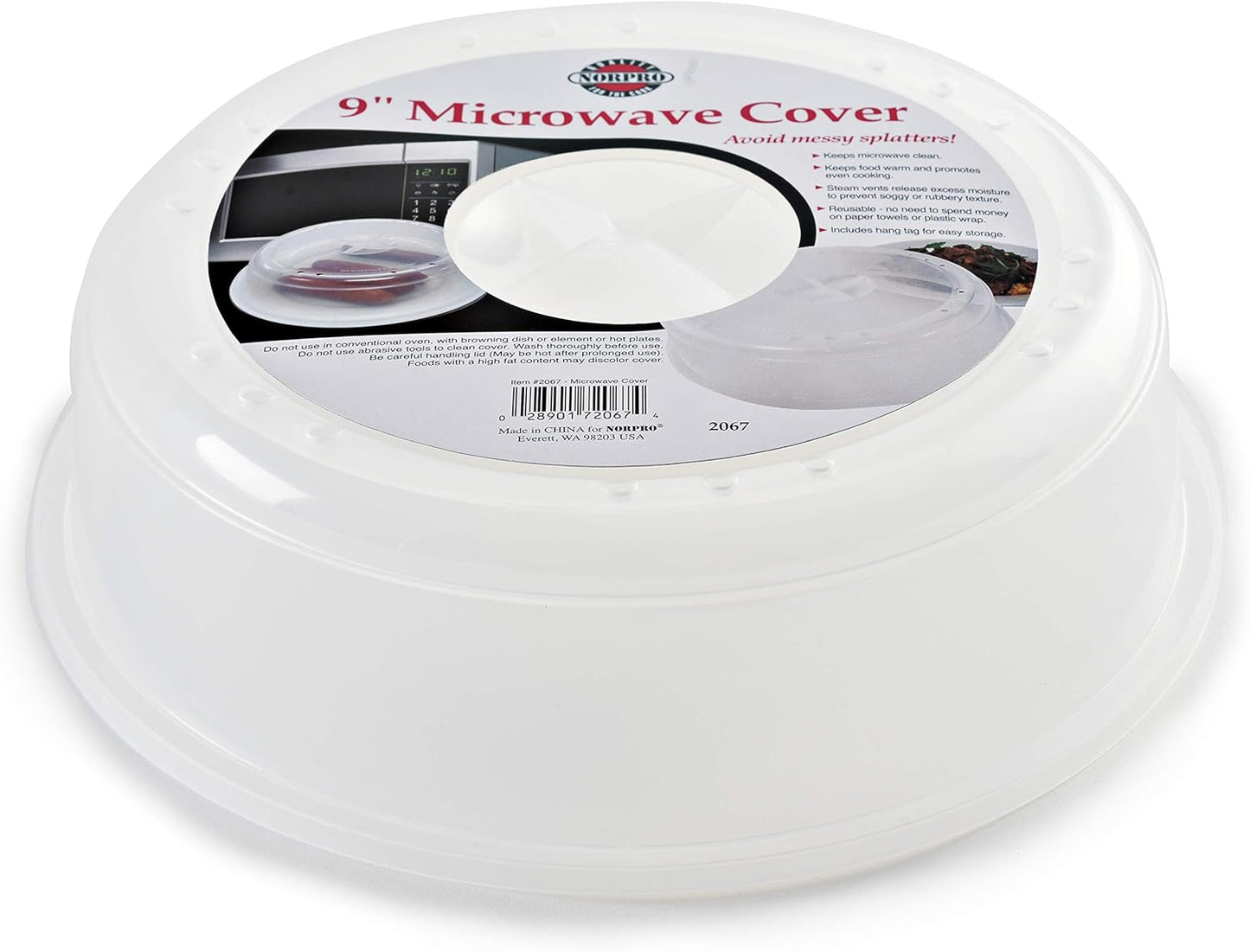 Norpro Microwave Cover: Seal in Freshness!