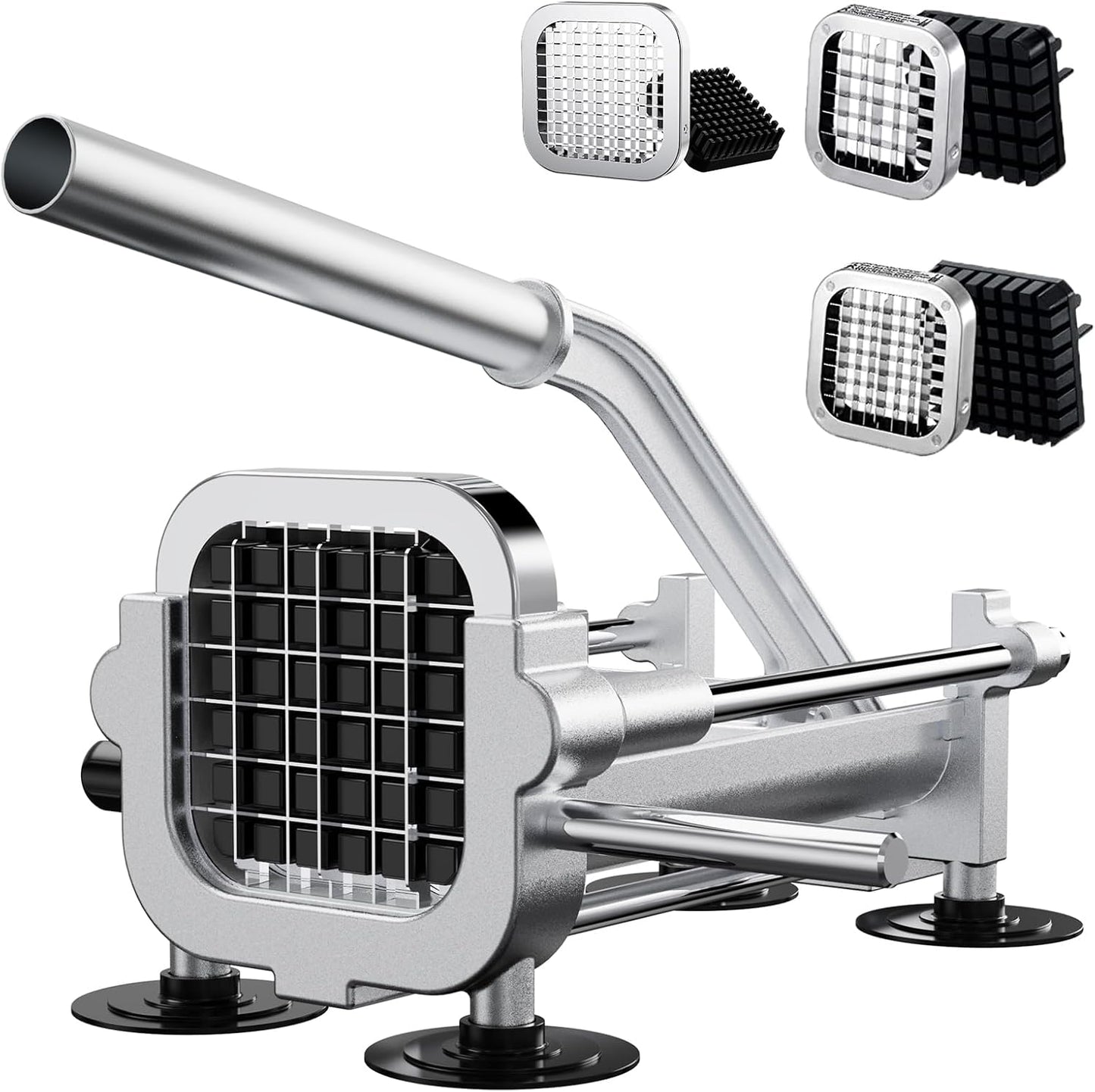 Heavy Duty French Fry Cutter for Perfectly Sliced Potatoes