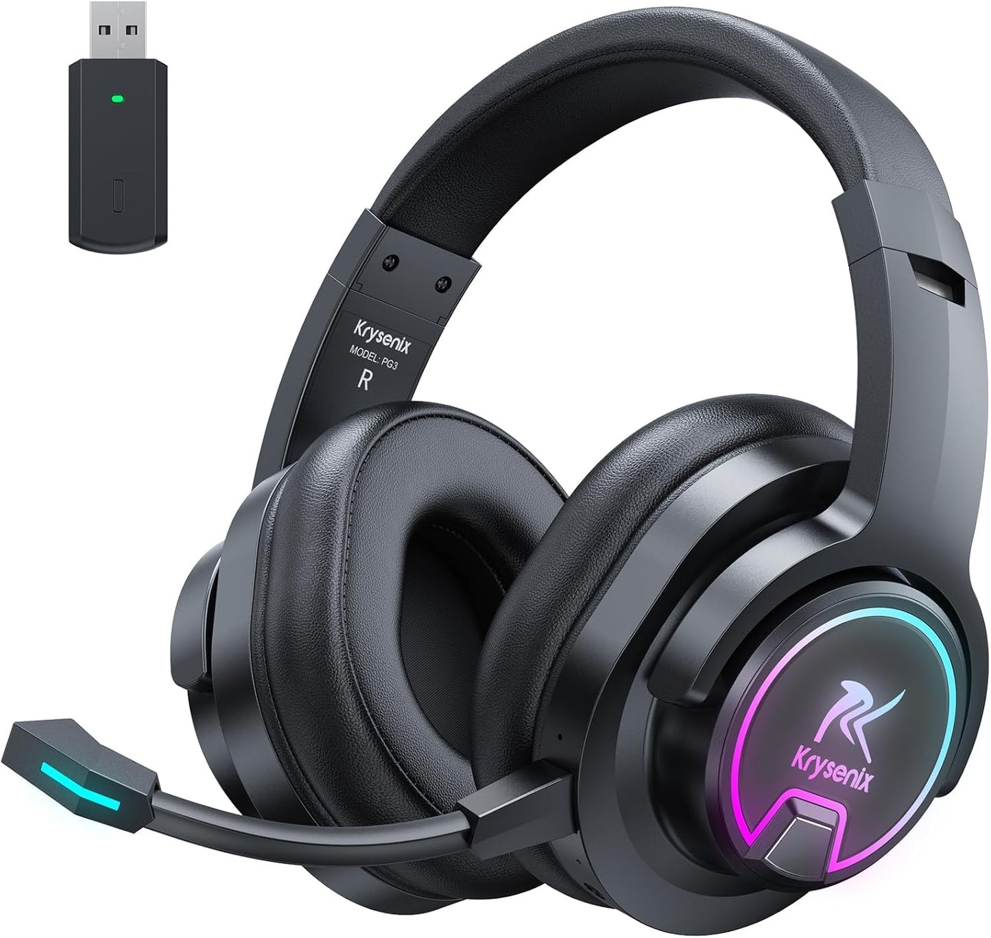 Immersive 7.1 Surround Sound RGB Gaming Headset