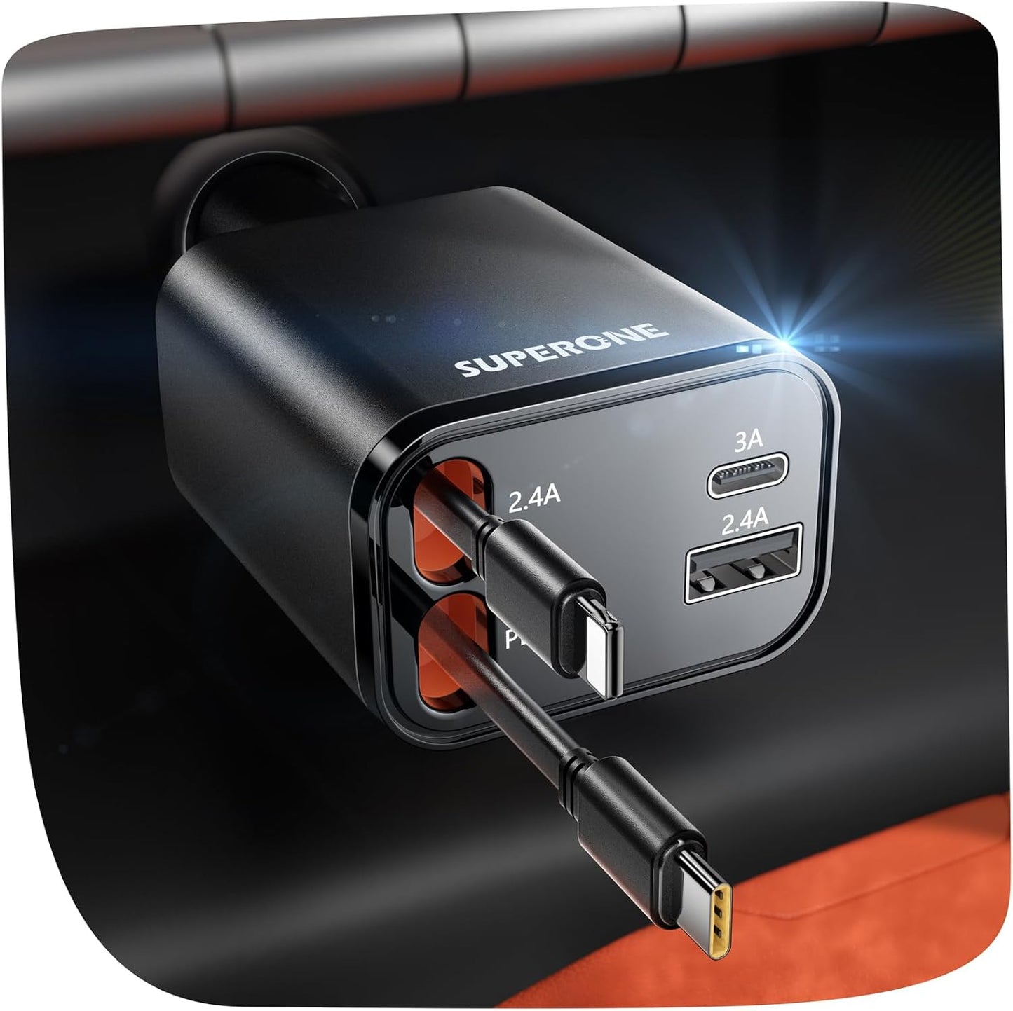 Superone 69W Fast Car Charger | Upgraded 2025 Model