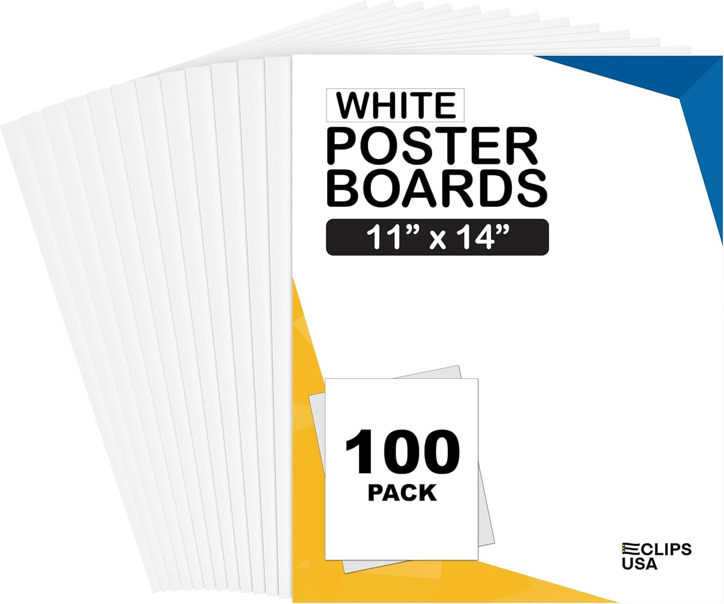 White Poster Board 11x14 for School Projects and Crafts